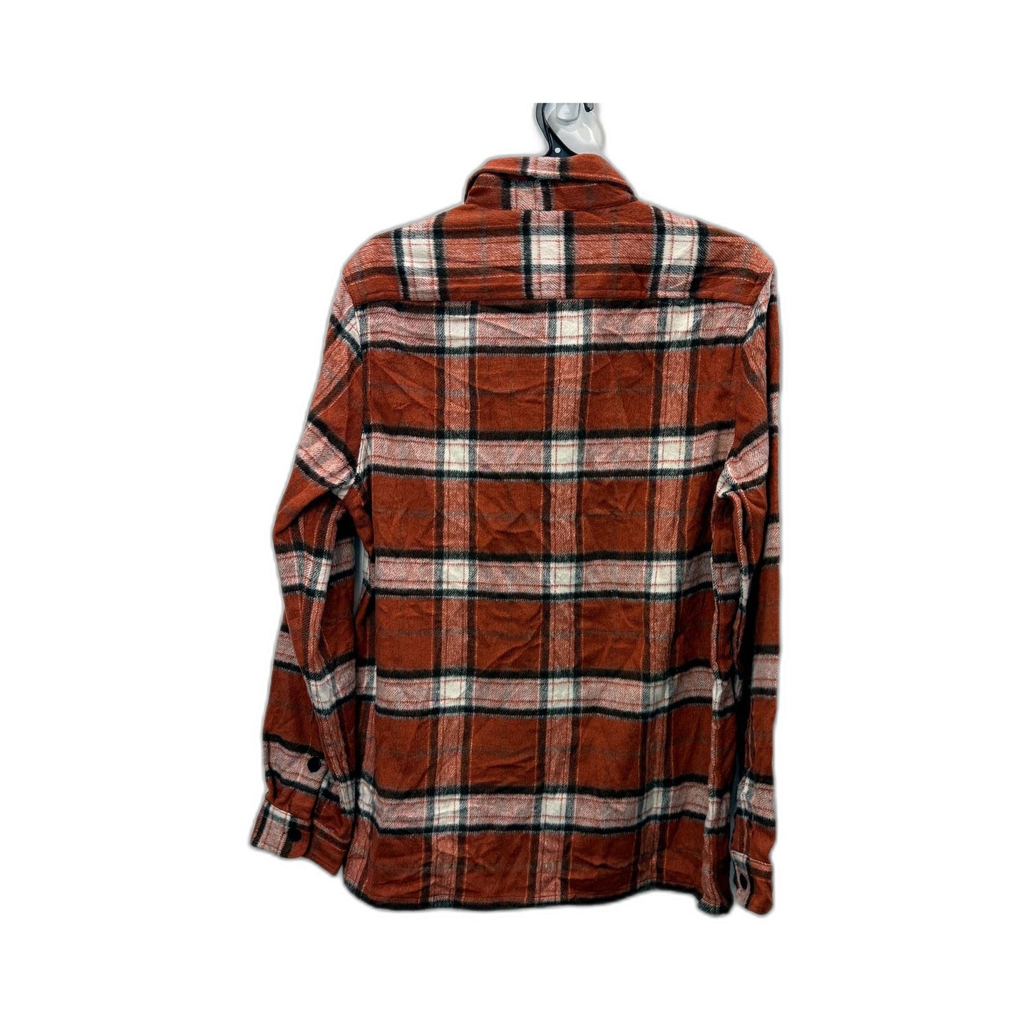 Kenji Mens Plaid Flannel Shirt Button Down Casual Multi Color Size M NEW