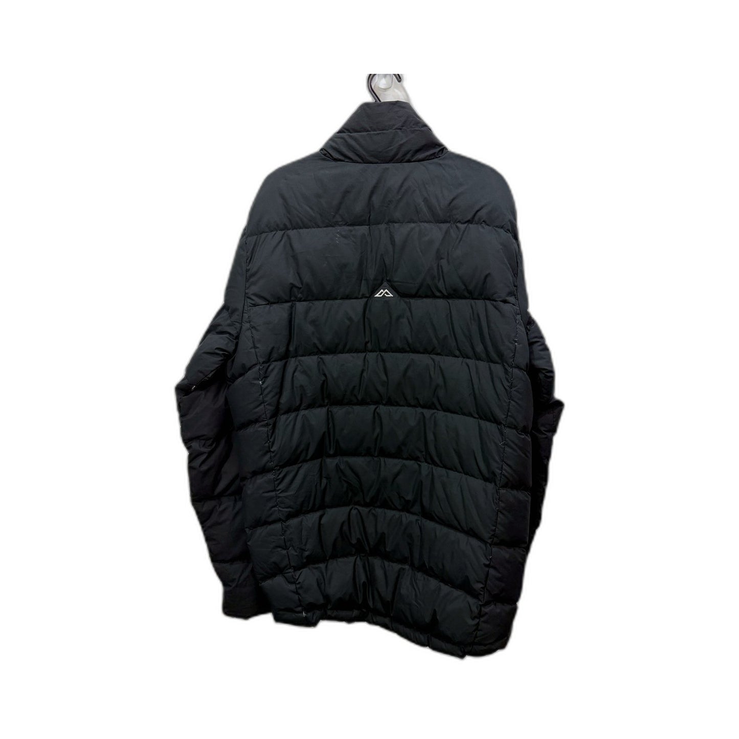 Kathmandu Mens Duckdown 550 Puffer Jacket Black Lightweight Packable Size L