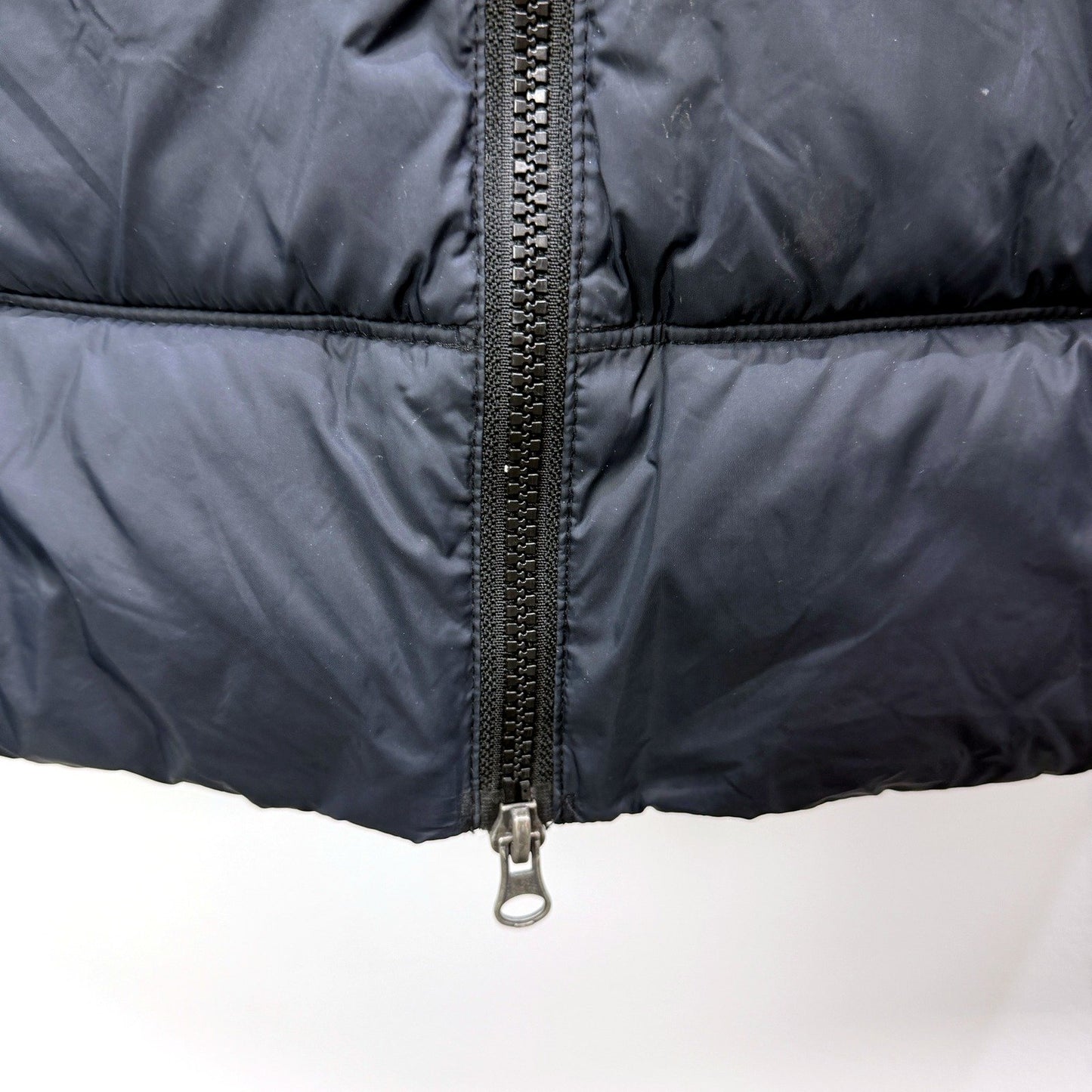 Roxy Womens Warm Hooded Ocean Ways Puffer Jacket in Navy Size 10