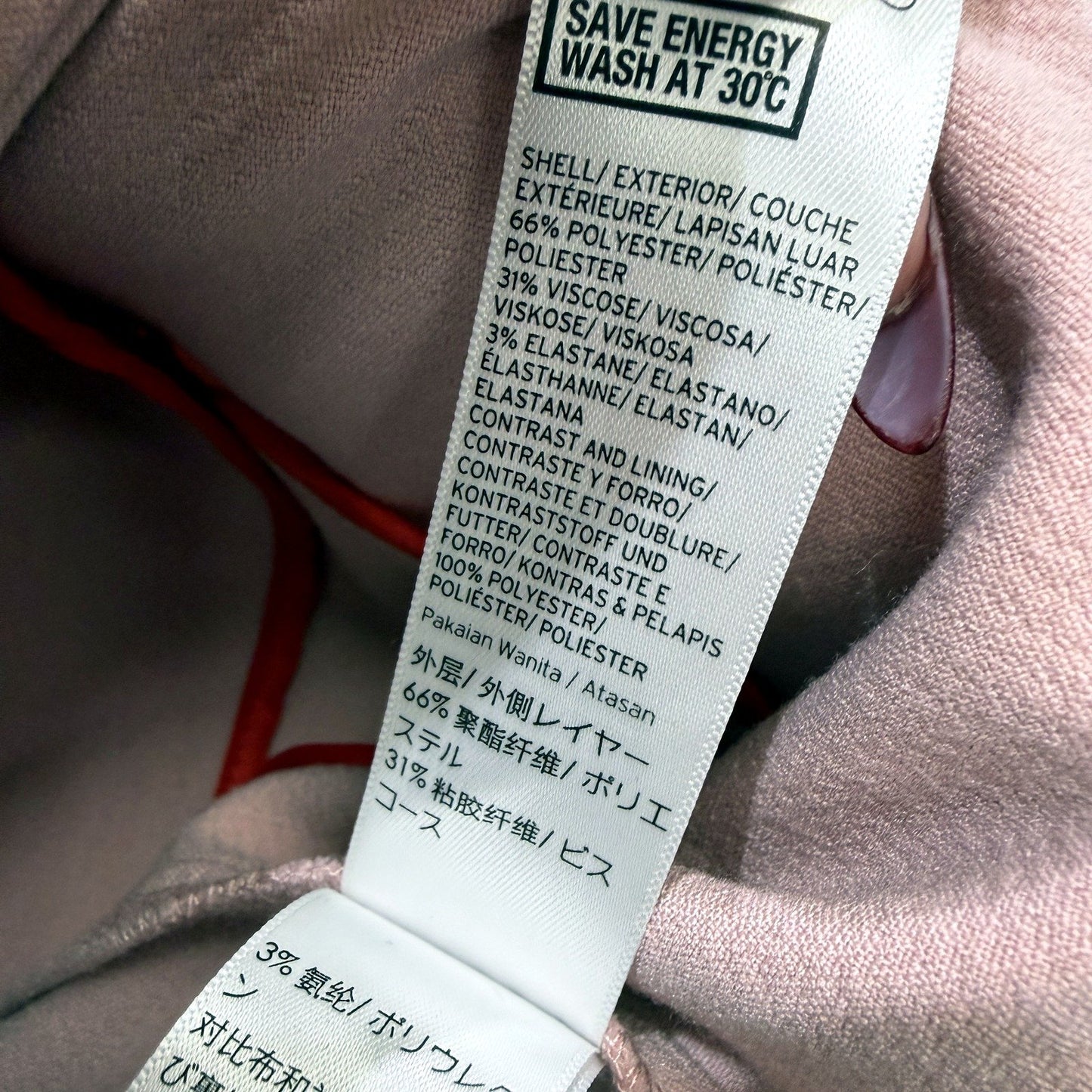 Topshop Womens Lightweight Casual Outerwear Coat in Pink Size 12 NEW