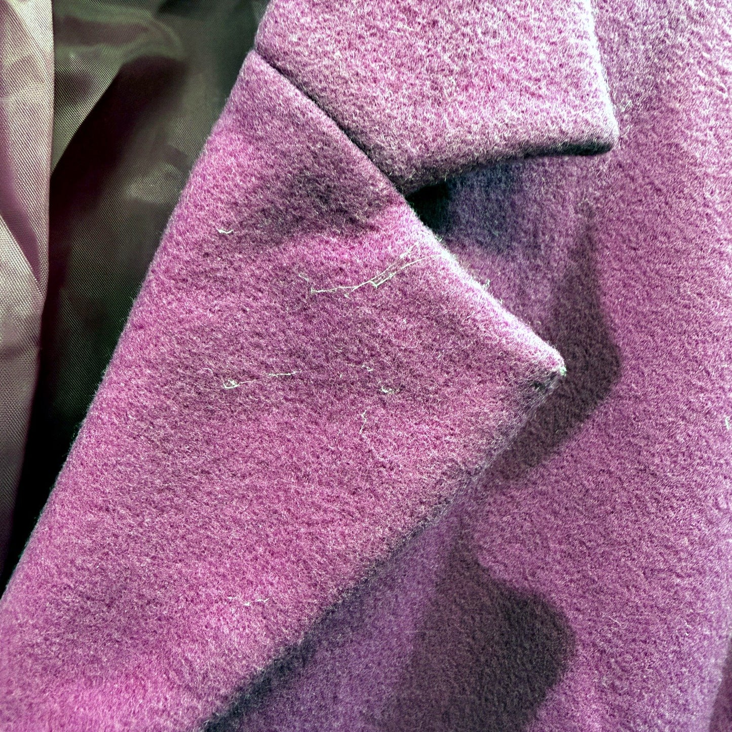 Stitches Womens Magenta Wool Blend Blazer - Size 14