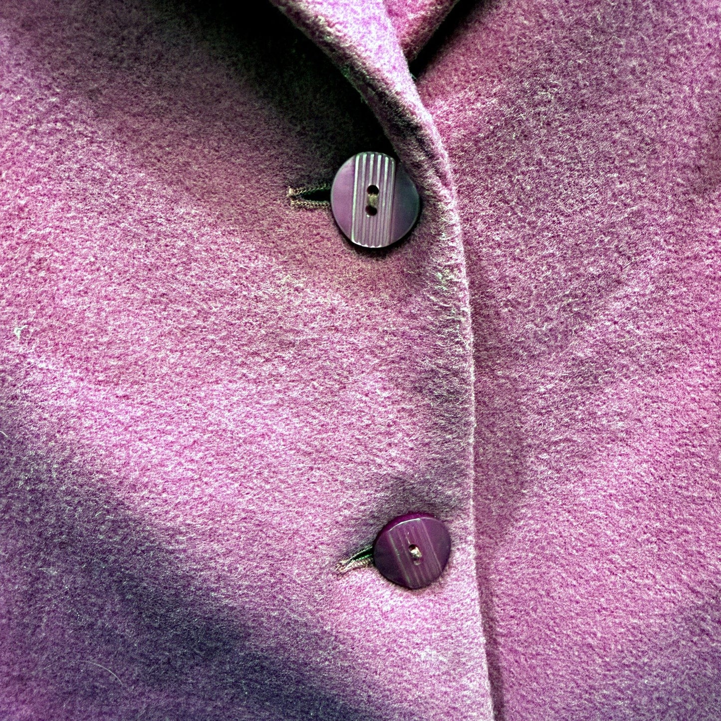 Stitches Womens Magenta Wool Blend Blazer - Size 14