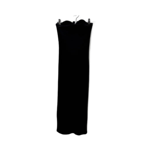 Zara Womens Neck Tied Black Casual Feminine Dress - Size S