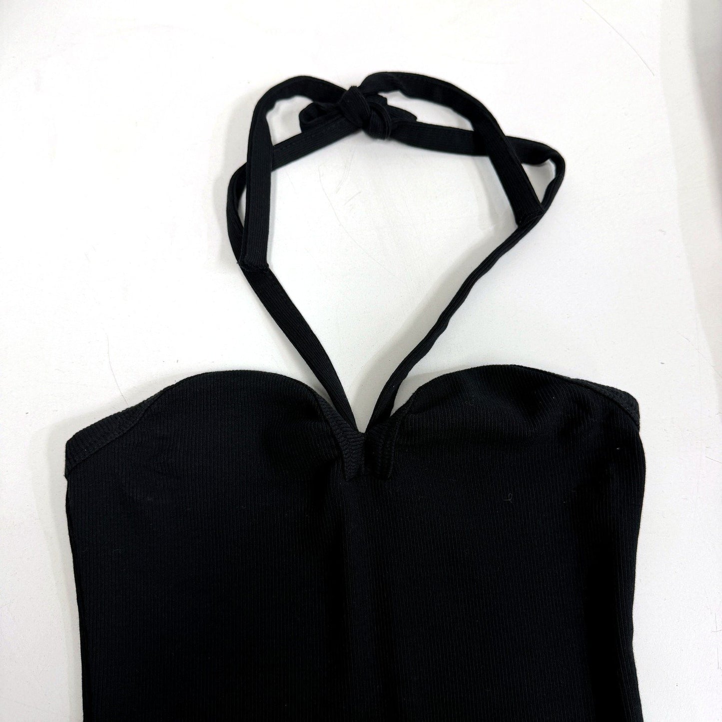 Zara Womens Neck Tied Black Casual Feminine Dress - Size S
