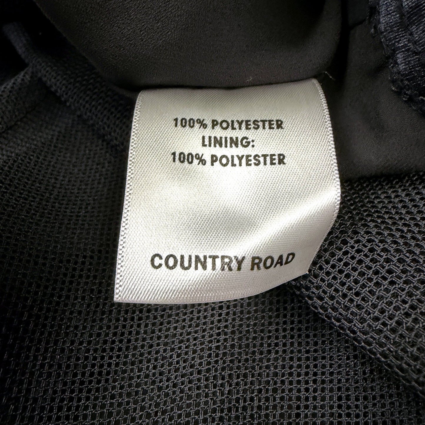 Country Road Womens Flowy A-Line Maxi Skirt Elastic Waist Black Size 10