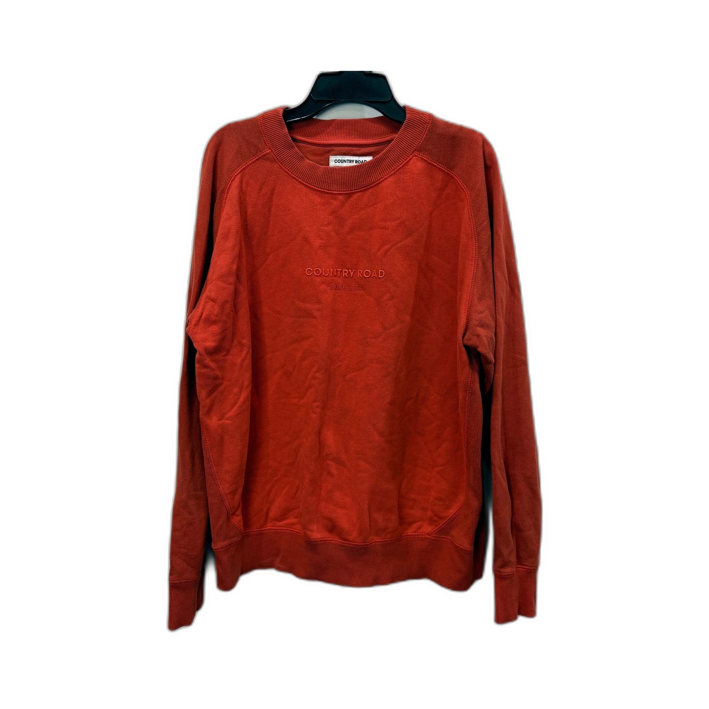 Country Road Womens Red Pullover Sweatshirt, Size M