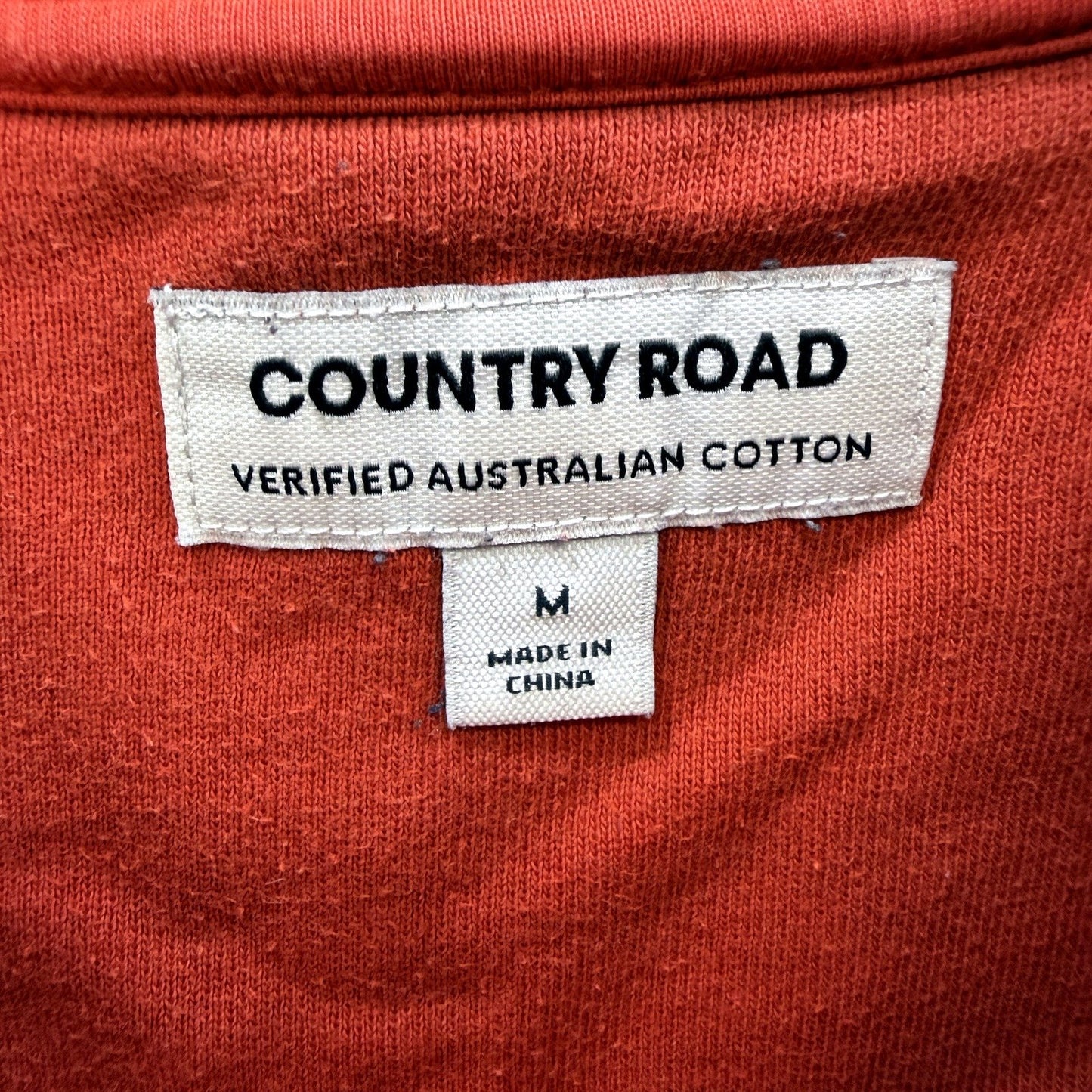 Country Road Womens Red Pullover Sweatshirt, Size M