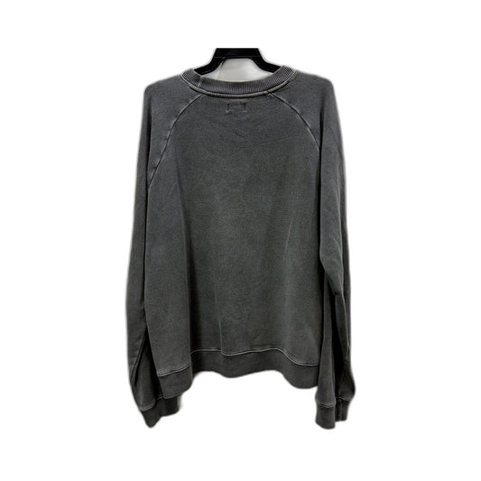 Afends Womens Gray Pullover Sweatshirt Casual Comfortable Cotton Size 12