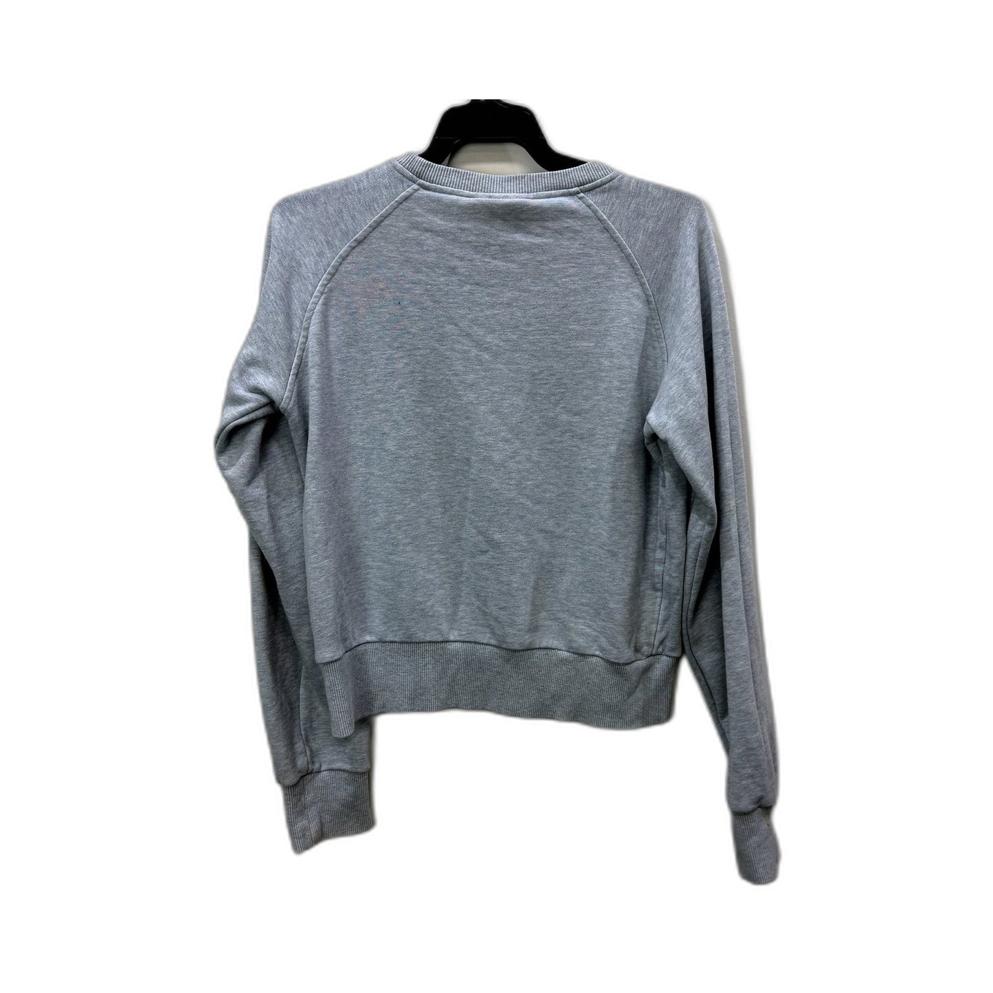 Puma Womens Gray Cotton Pullover Sweatshirt Size 10