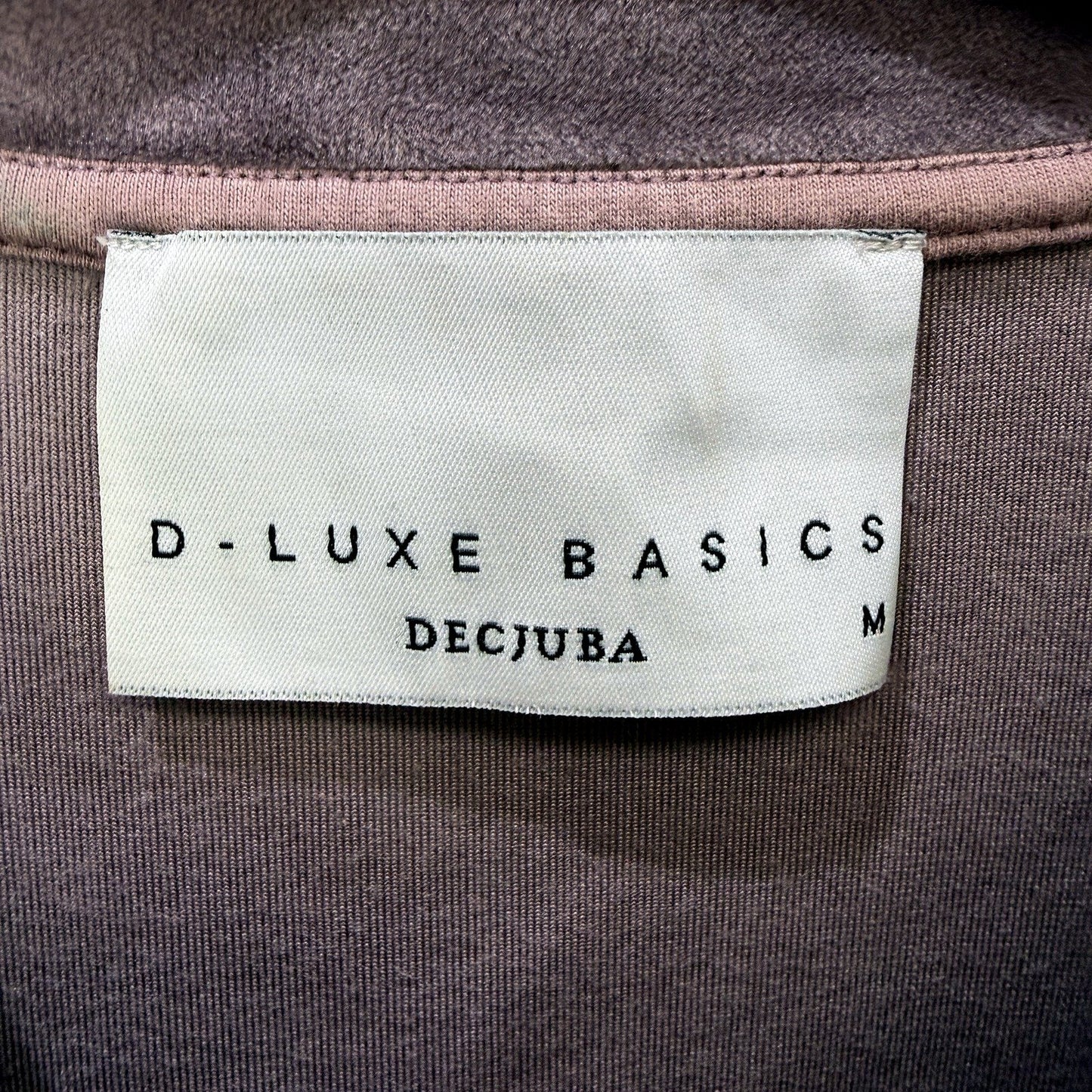 Decjuba Womens Plum Pullover Velvet Sweatshirt Soft Cozy Loungewear Size M