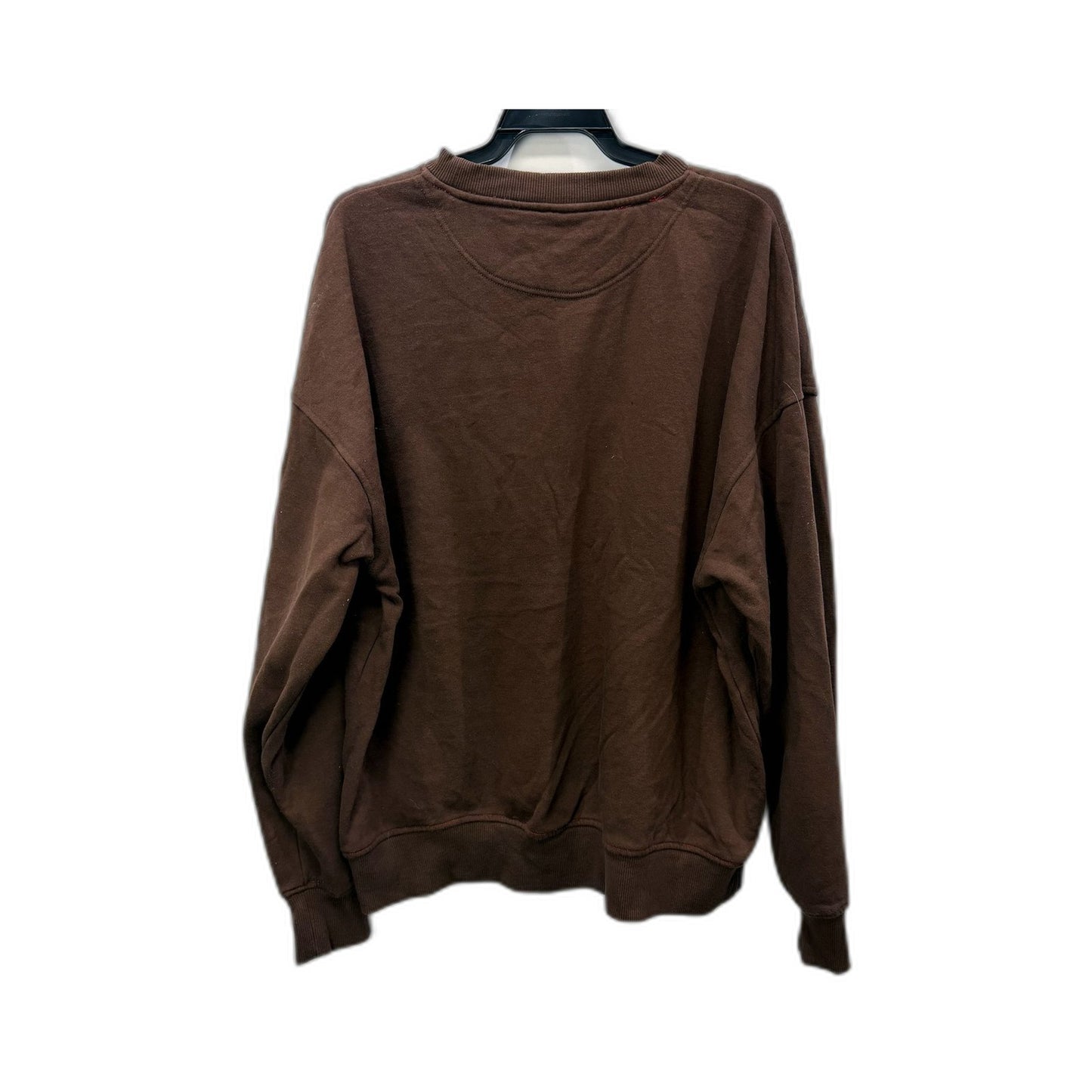 Cotton On Womens 1978 Brown Pullover Sweatshirt Size L