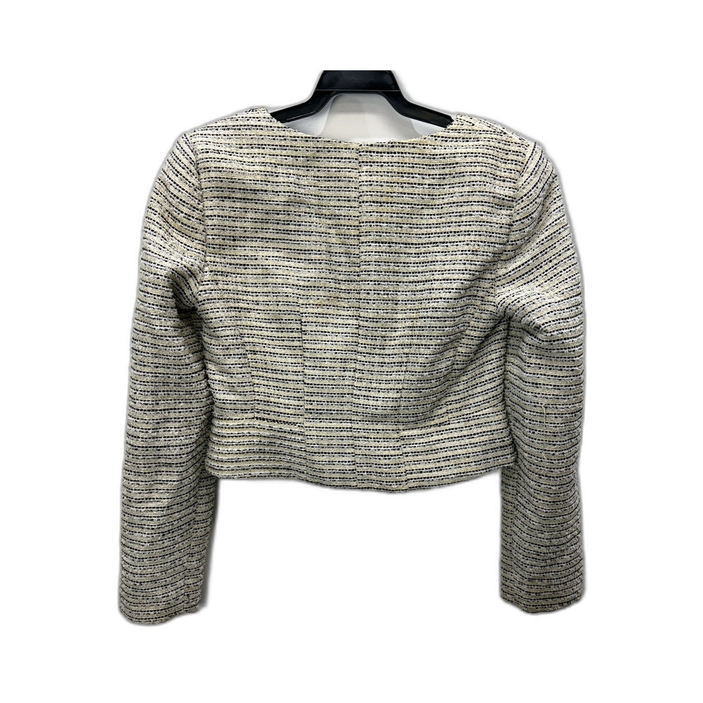 Alannah Hill Womens Tweed Jacket Multi Color Cotton Blend Size 10