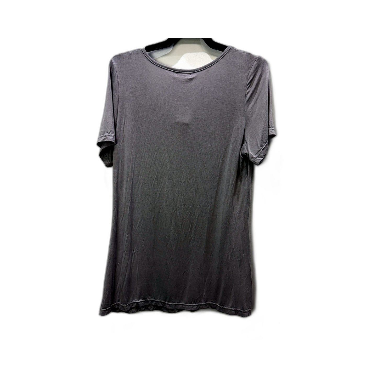 FILO Womens T-Shirt Gray Pullover Sweatshirt Comfortable Casual Athleisure NEW