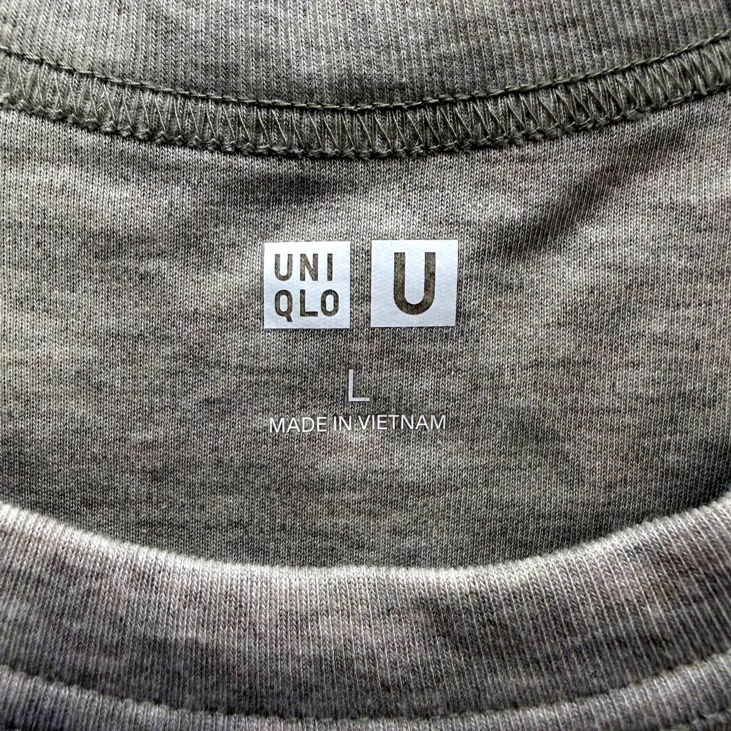 Uniqlo Womens T-Shirt Gray Pullover Sweatshirt Comfortable Casual Relaxed Fit
