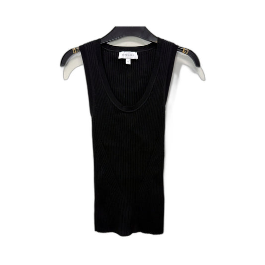 Witchery Womens Ribbed Knit Stretchy Tank Top in Black, XS Size