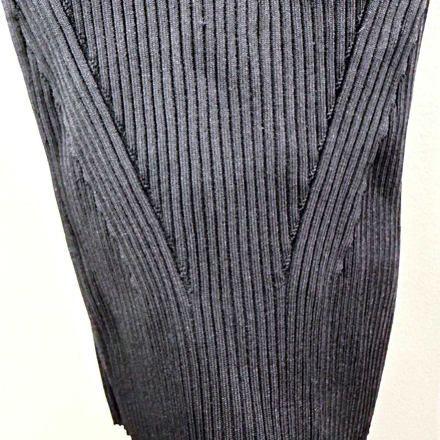 Witchery Womens Ribbed Knit Stretchy Tank Top in Black, XS Size