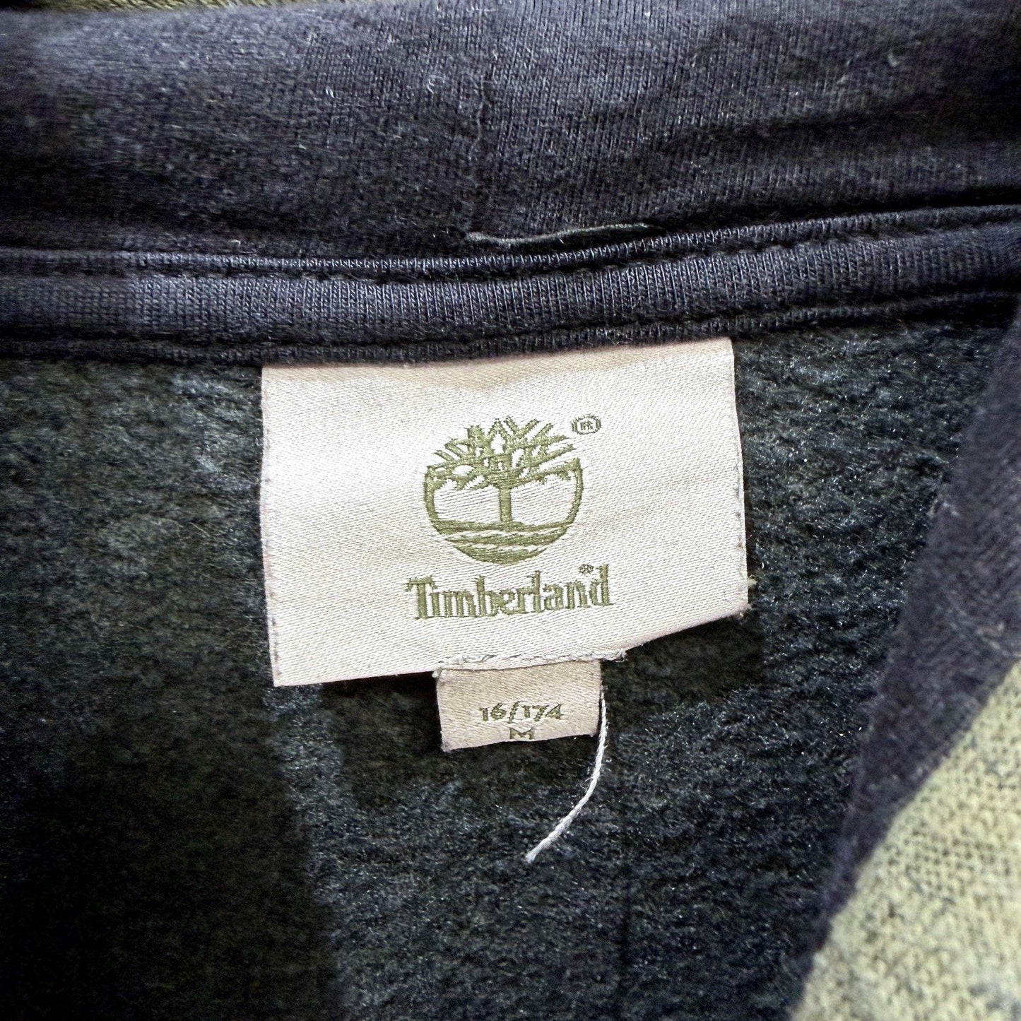 Timberland Womens Olive Green Pullover Hoodie - Size 16