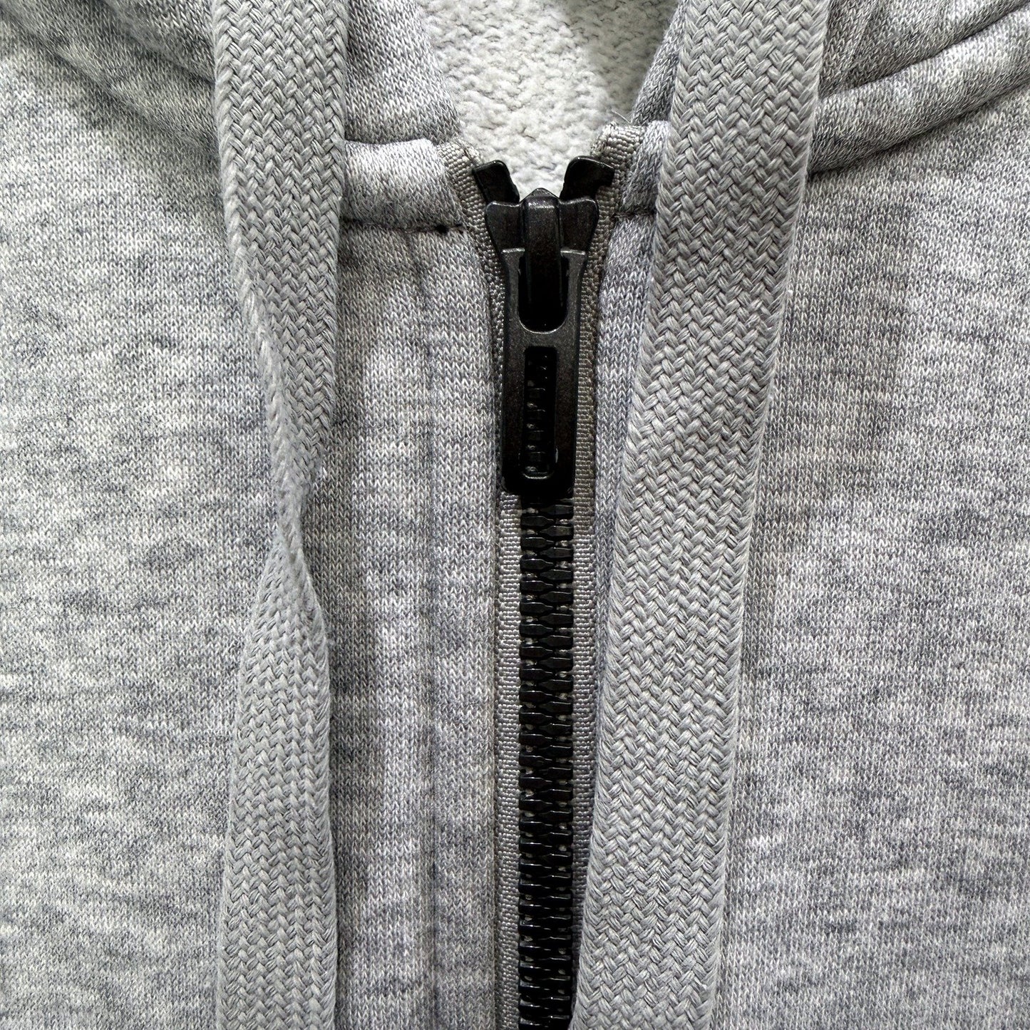 adidas Womens Gray Zipped Hoodie Pullover Sweatshirt in XL Size