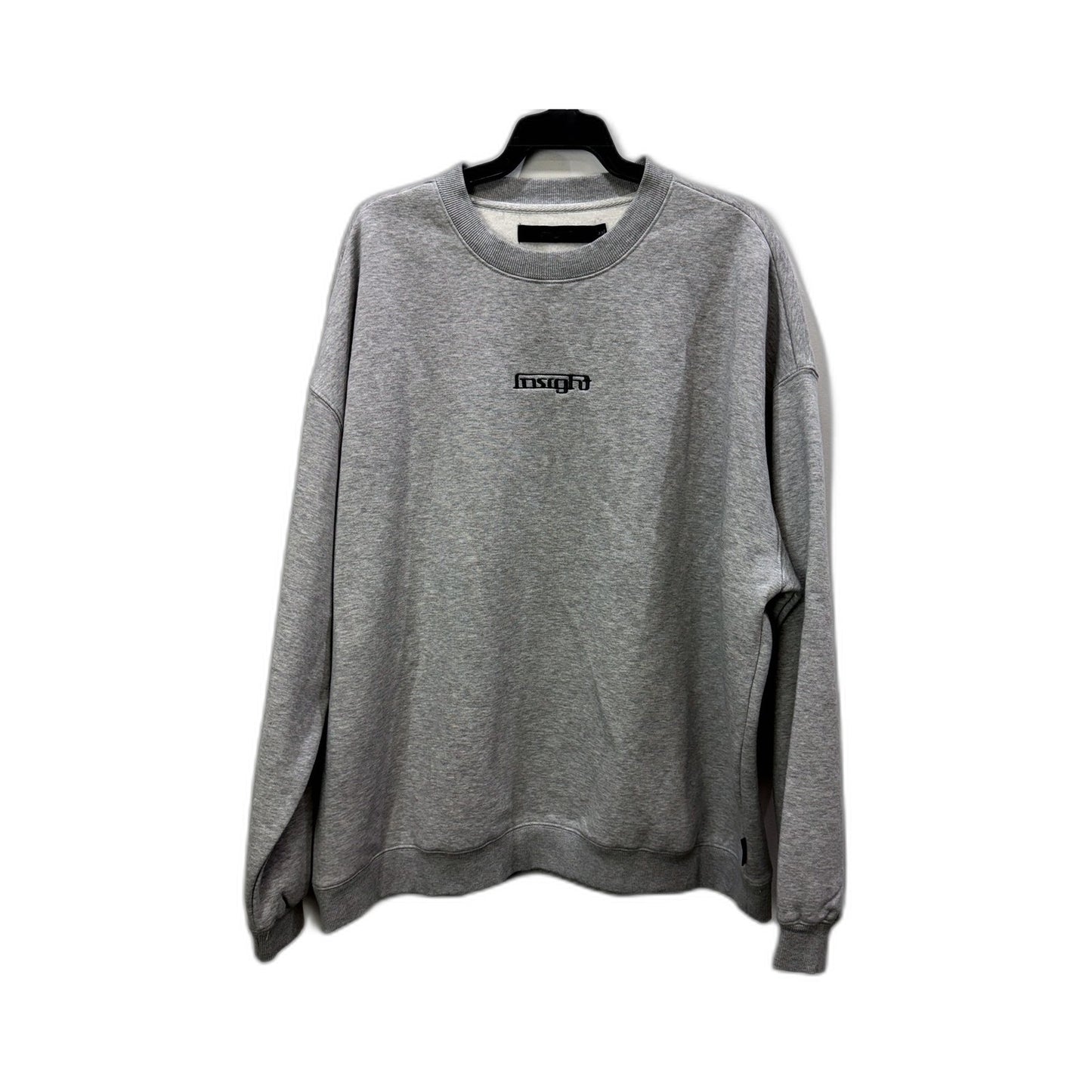 Insight Mens Gray Pullover Sweatshirt - Comfortable Crew Neck in Size 2XL