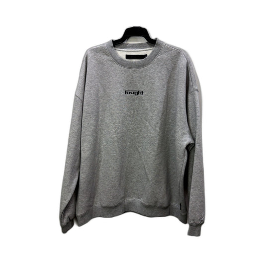 Insight Mens Gray Pullover Sweatshirt - Comfortable Crew Neck in Size 2XL