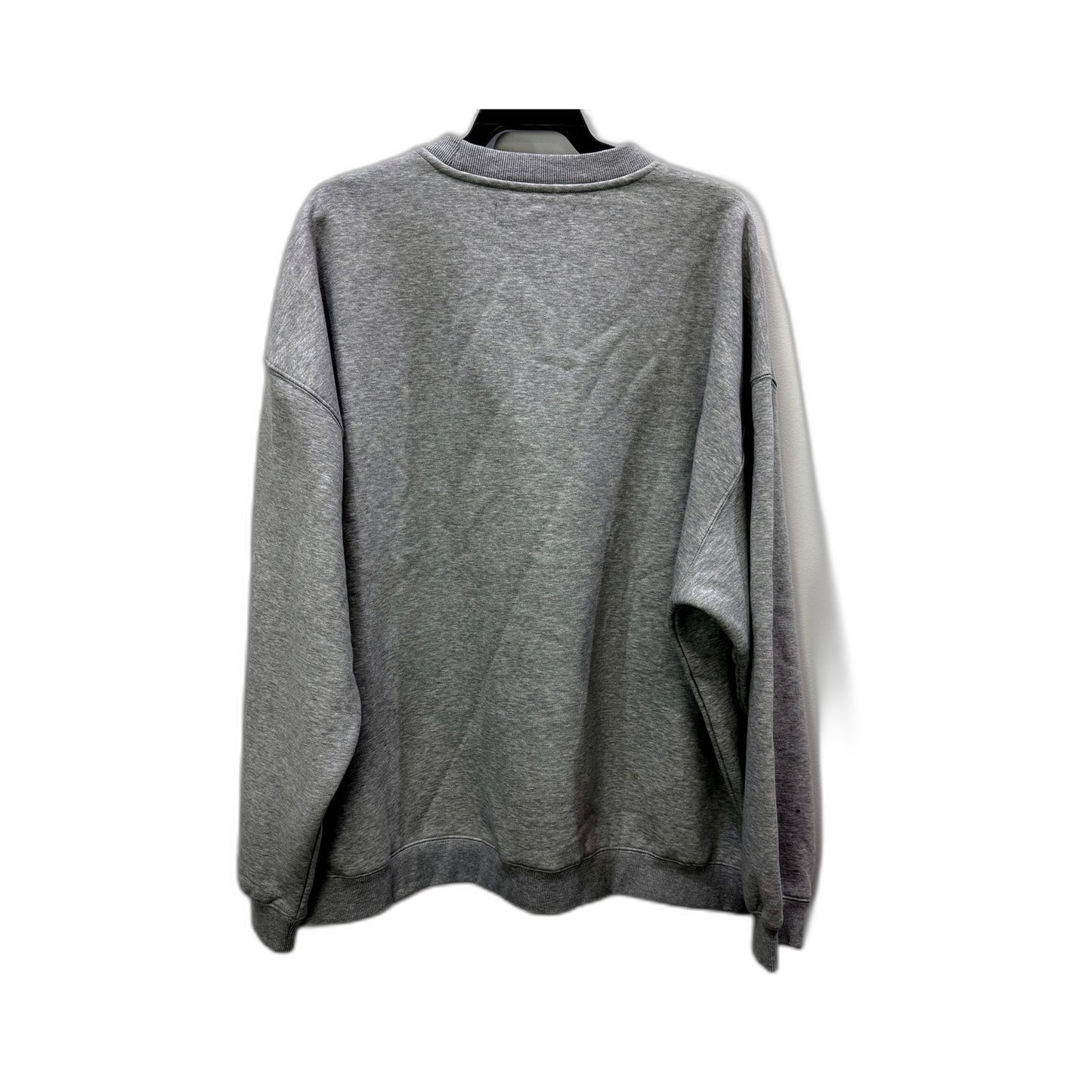 Insight Mens Gray Pullover Sweatshirt - Comfortable Crew Neck in Size 2XL