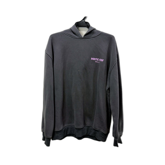 White Fox Womens Gray Pullover Sweatshirt XL Vol.3 Size XL