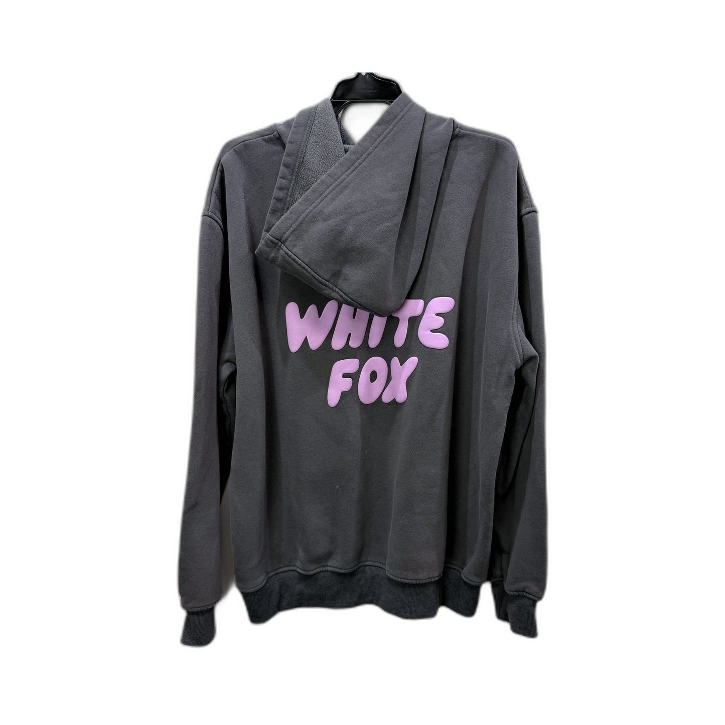 White Fox Womens Gray Pullover Sweatshirt XL Vol.3 Size XL
