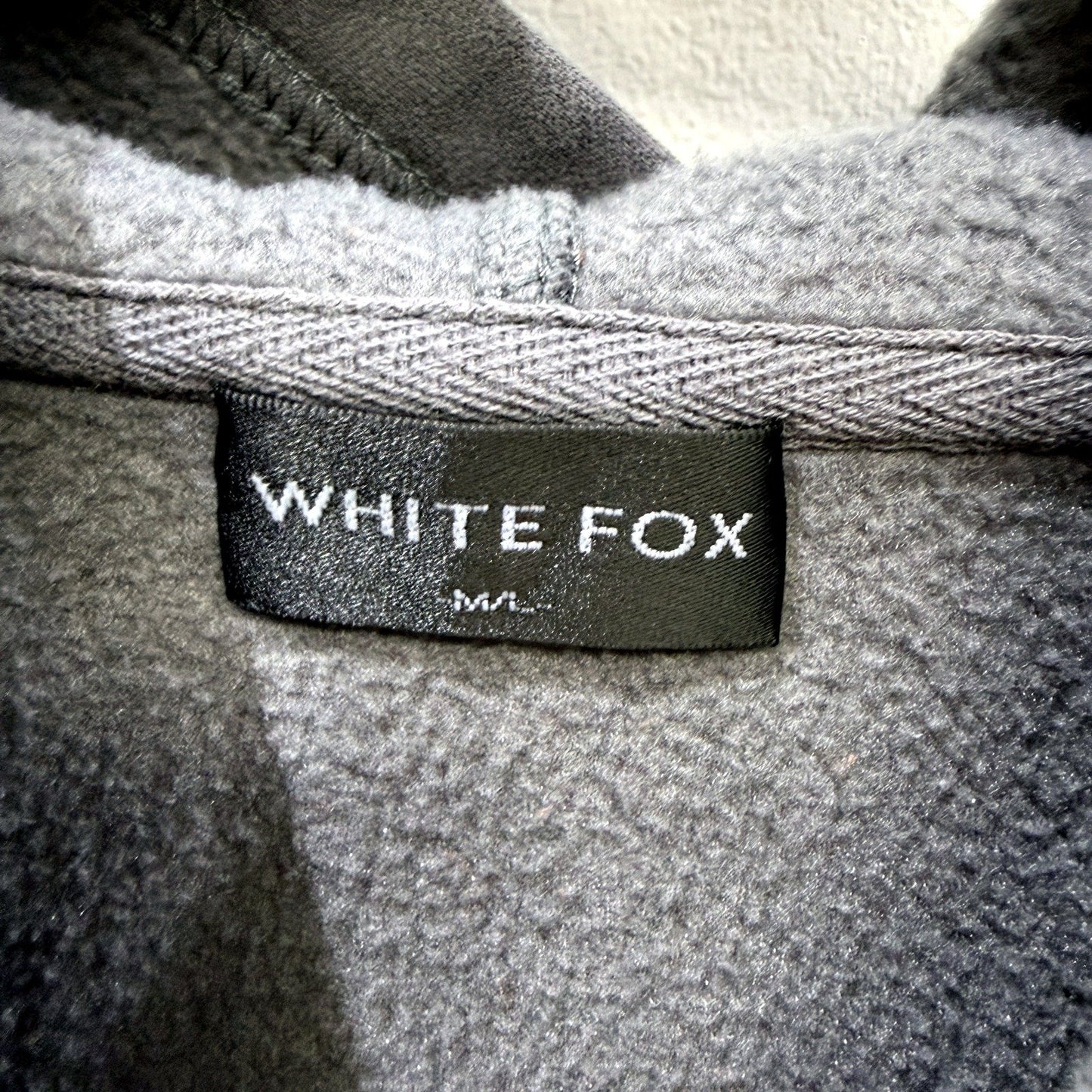 White Fox Womens Gray Pullover Sweatshirt XL Vol.3 Size XL