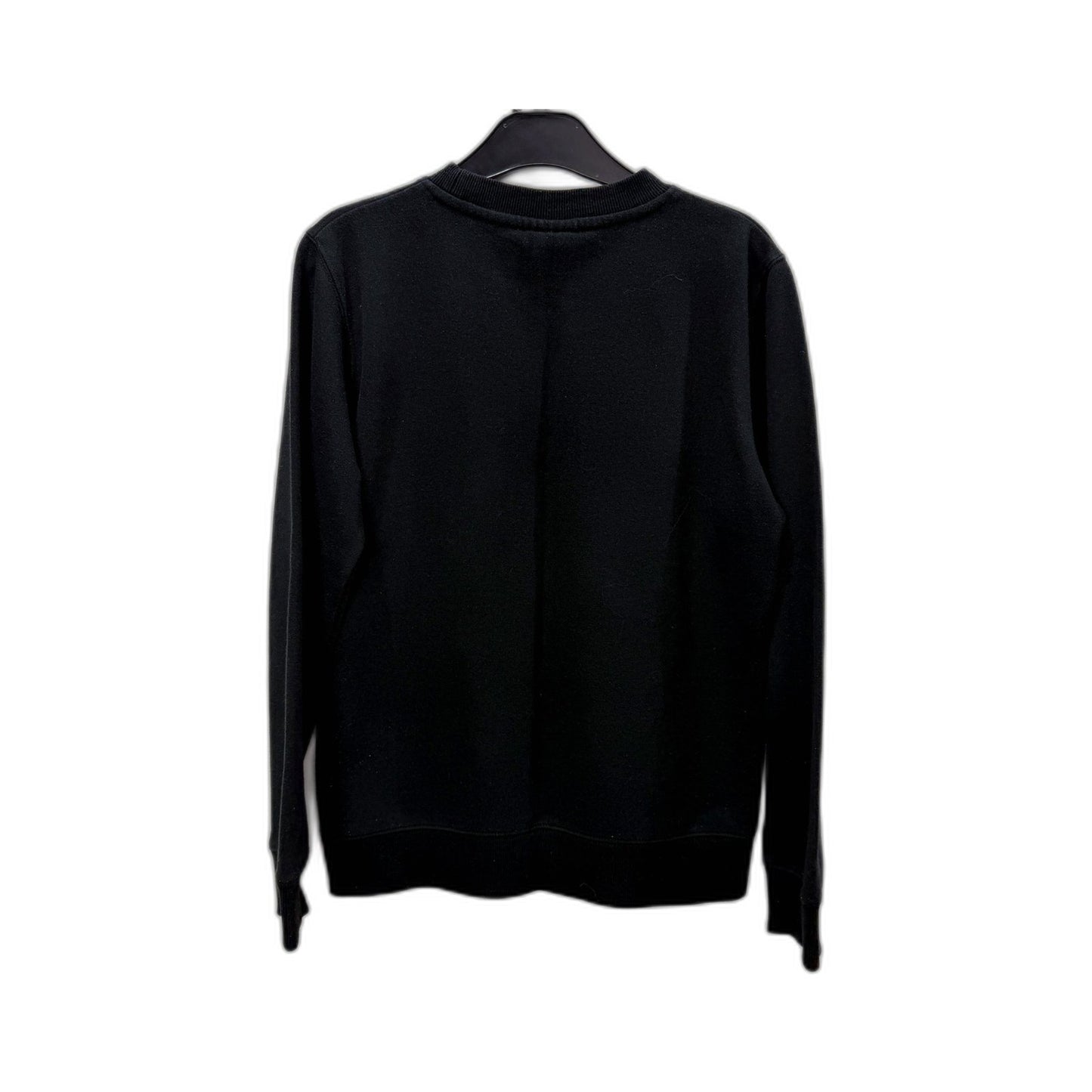 Fila Womens Black Pullover Sweatshirt - Comfortable Cotton Blend, Size S