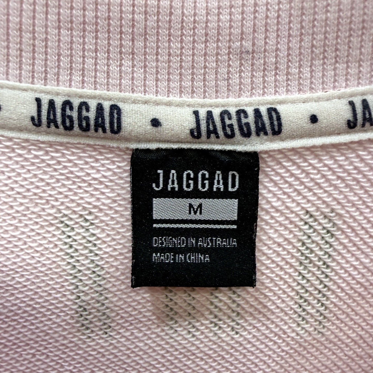 Jaggad Womens Light Pink Pullover Sweatshirt Comfortable Casual Size M