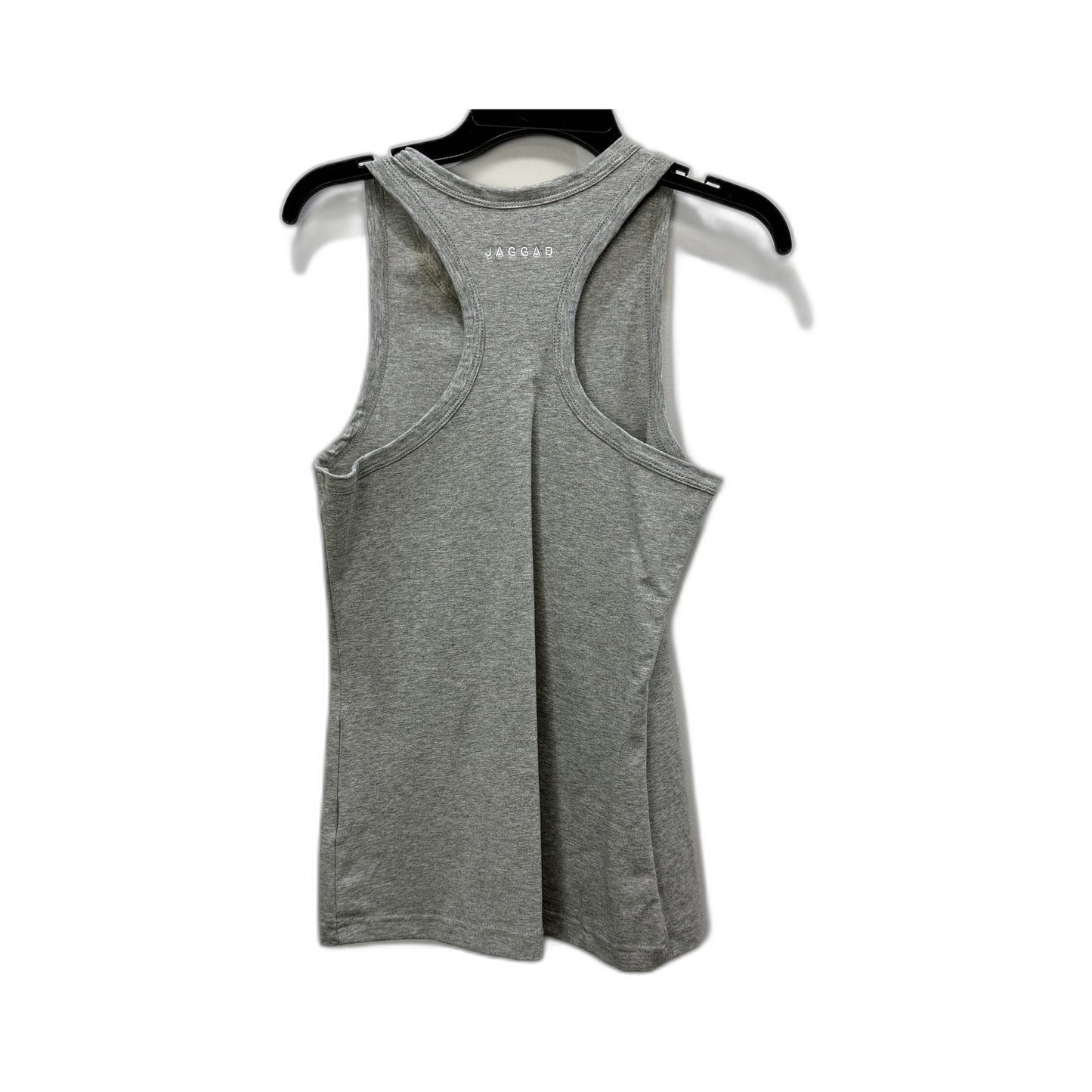 Jaggad Womens Gray Racerback Tank Top - Soft Cotton Elastane Size S