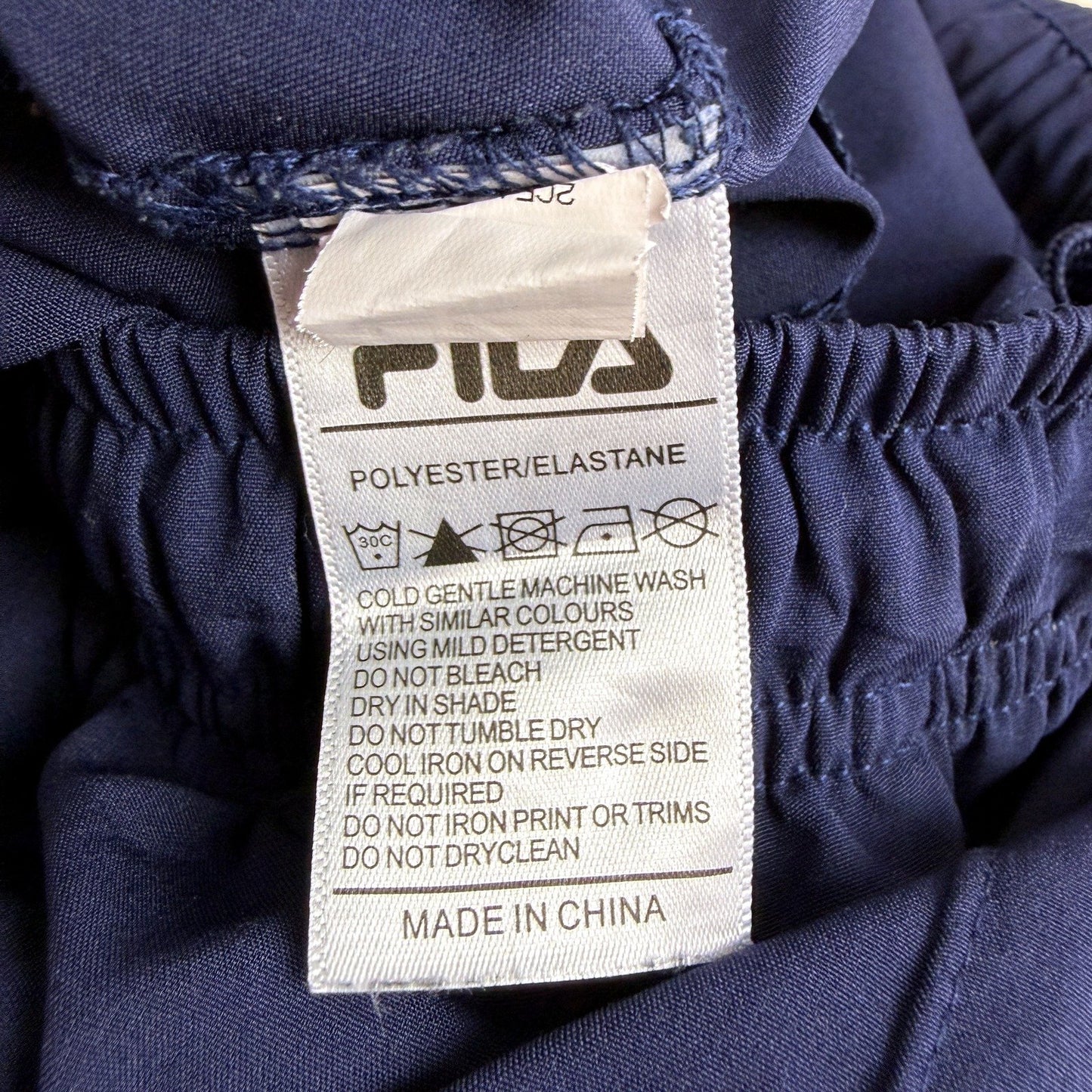 Fila Mens Navy Blue Athletic Workout Gym Shorts 3XL Size
