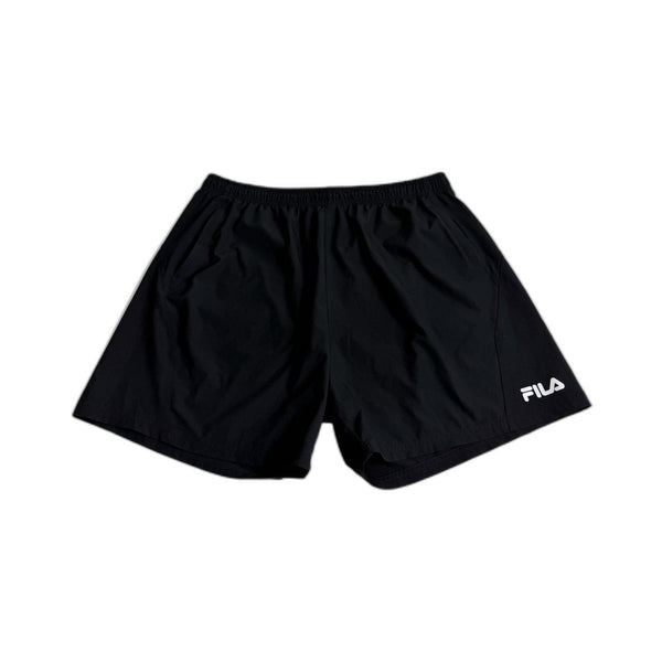 Fila Mens Athletic Gym Workout Shorts in Black XXL Size