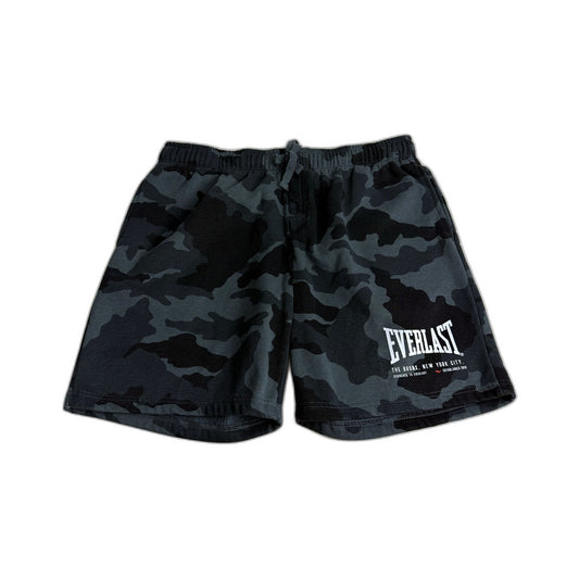 Everlast Mens Camo Shorts Gray Workout Athletic Gym Casual Wear Size XXL