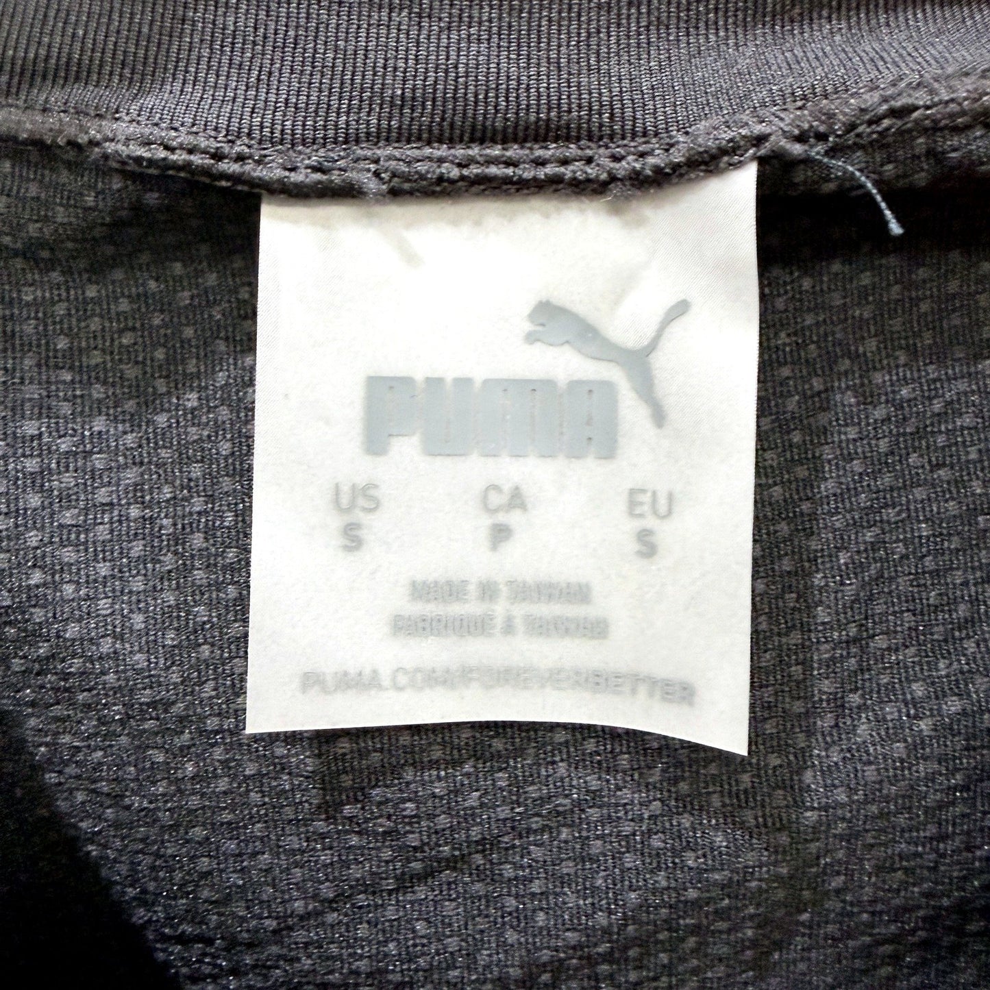 Puma Womens evoKNIT Seamless Long Sleeve Crop Top in Black, Size S NEW