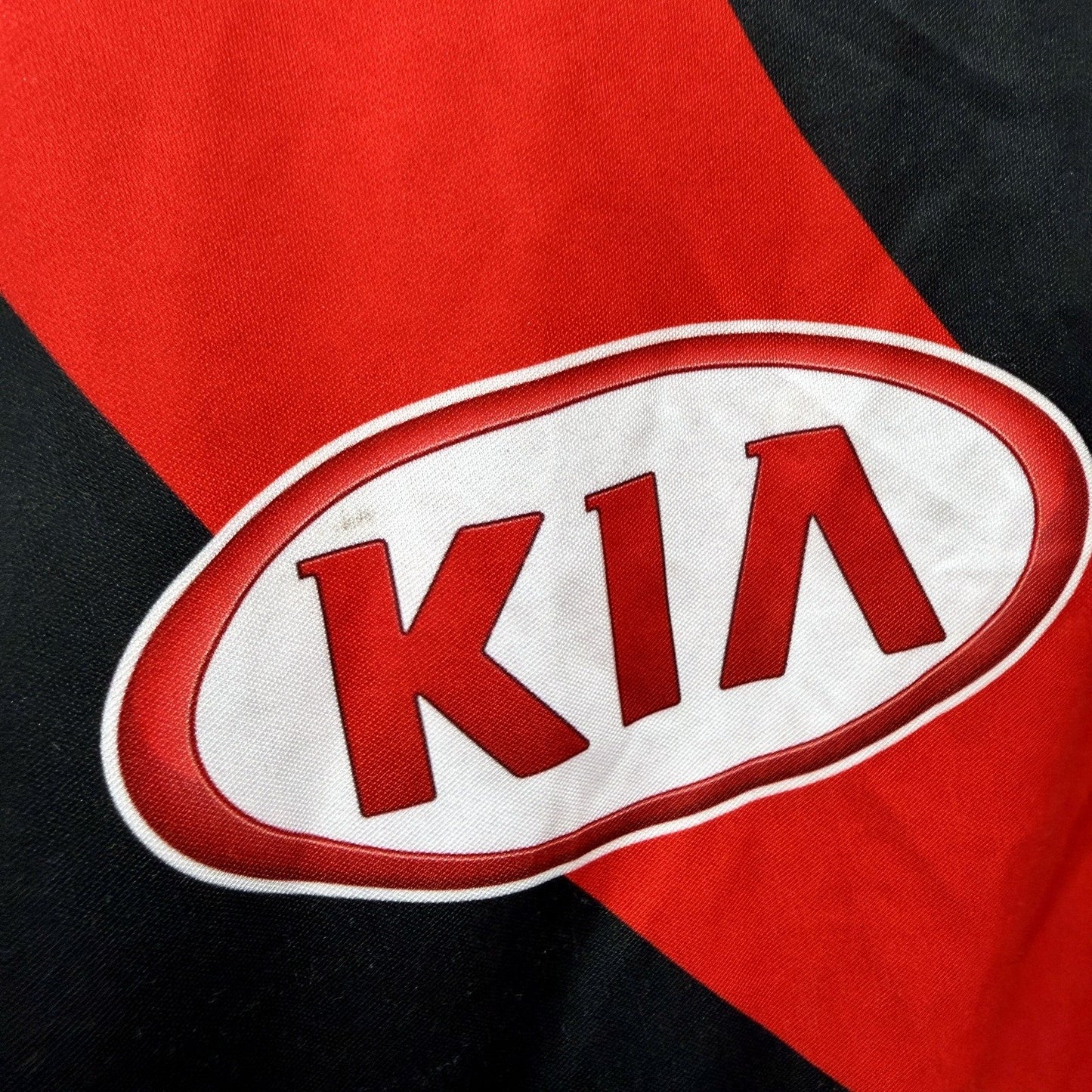 AFL Mens Australian Rules Football Essendon Jersey in Black & Red, Size L