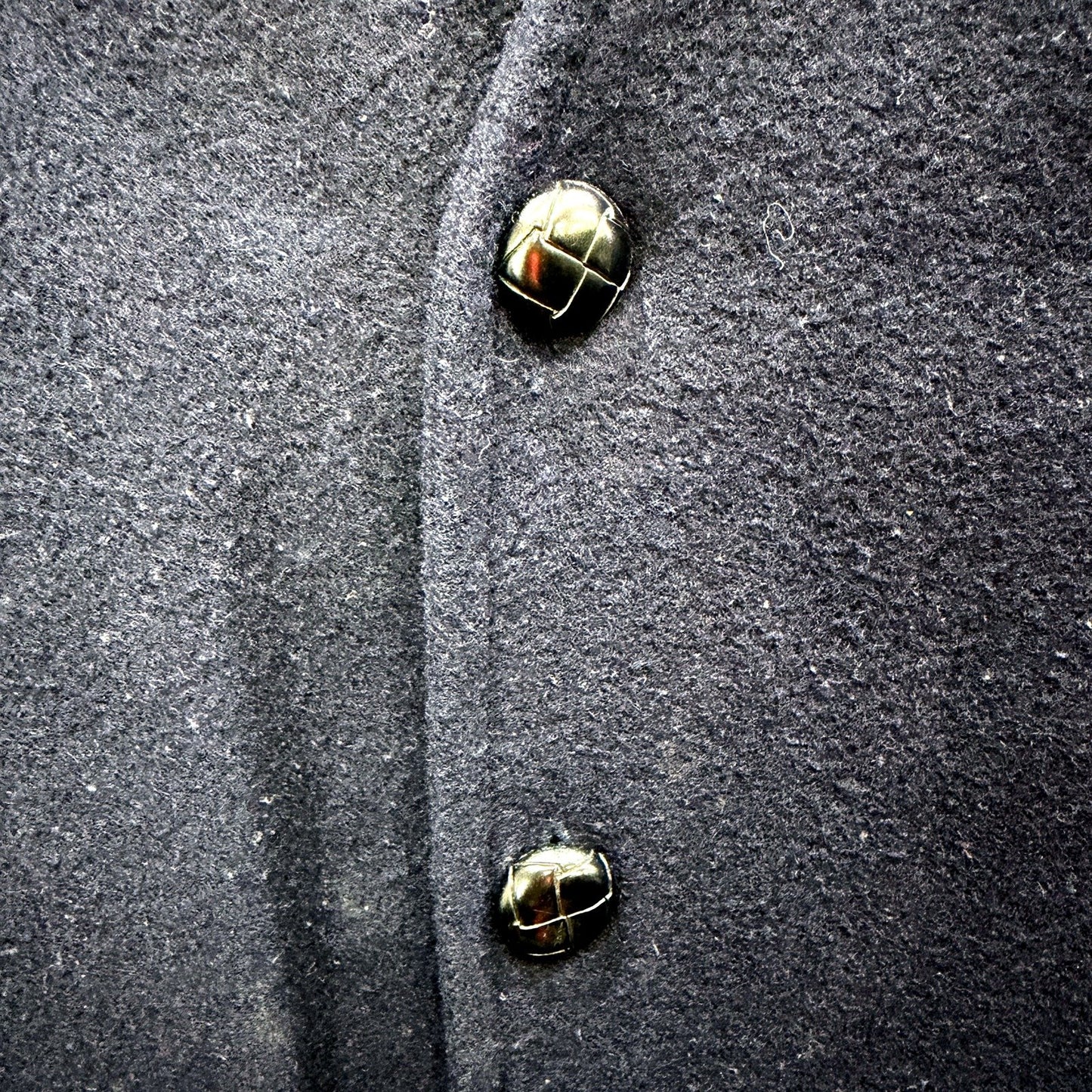 Blazer Mens Navy Wool Blend Vest for Extra Large Size