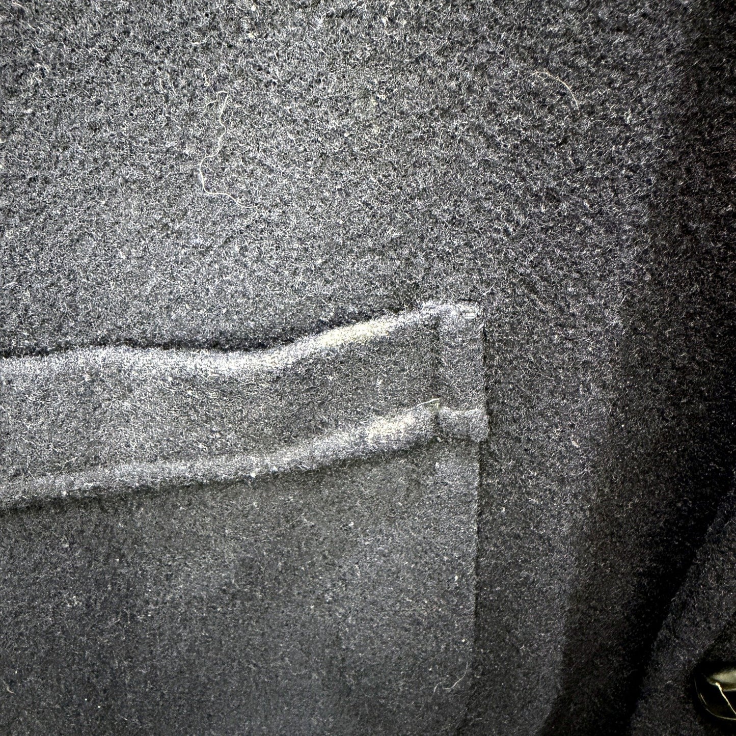 Blazer Mens Navy Wool Blend Vest for Extra Large Size