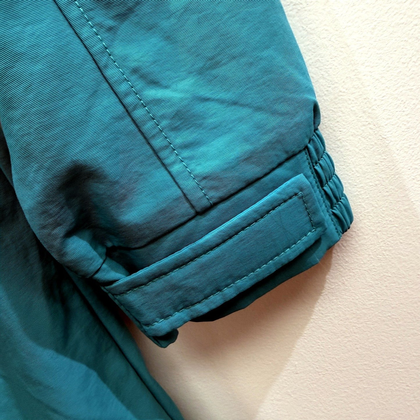 Tommy Hilfiger Mens Nylon Teal Windbreaker Jacket for Extra Large Size