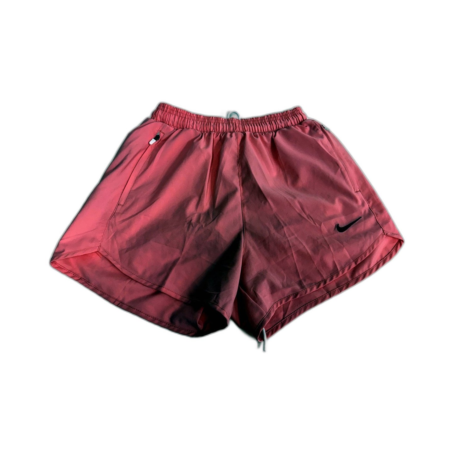 Girls' Nike Pink Lightweight Athletic Shorts in Large Size