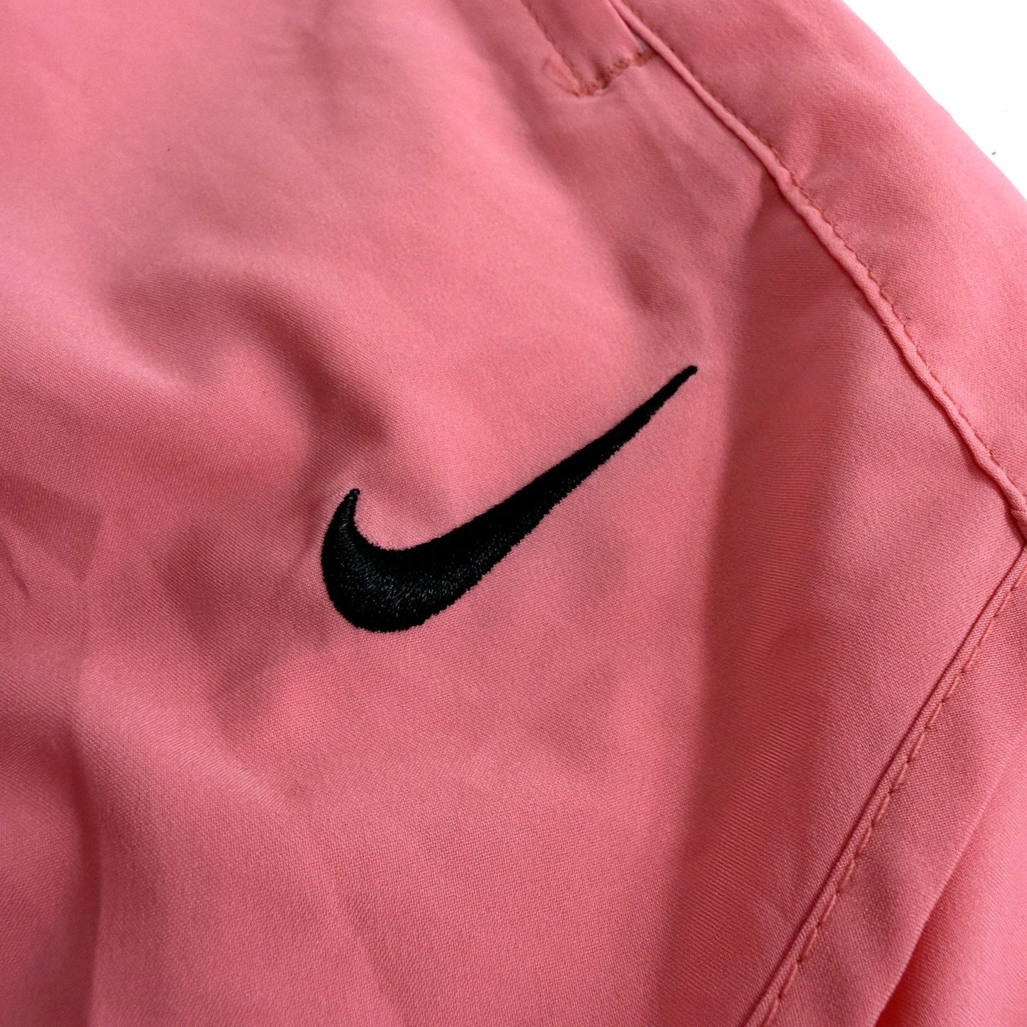 Girls' Nike Pink Lightweight Athletic Shorts in Large Size