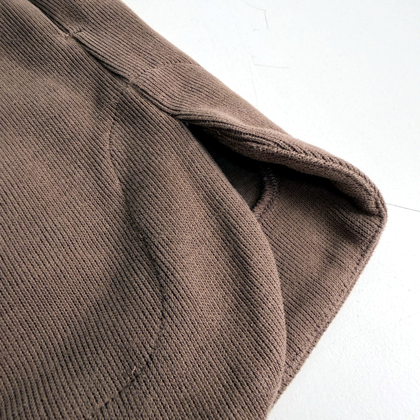 ORTC Womens Corduroy Shorts Pleated Elastic Waist Casual Comfortable Brown Size