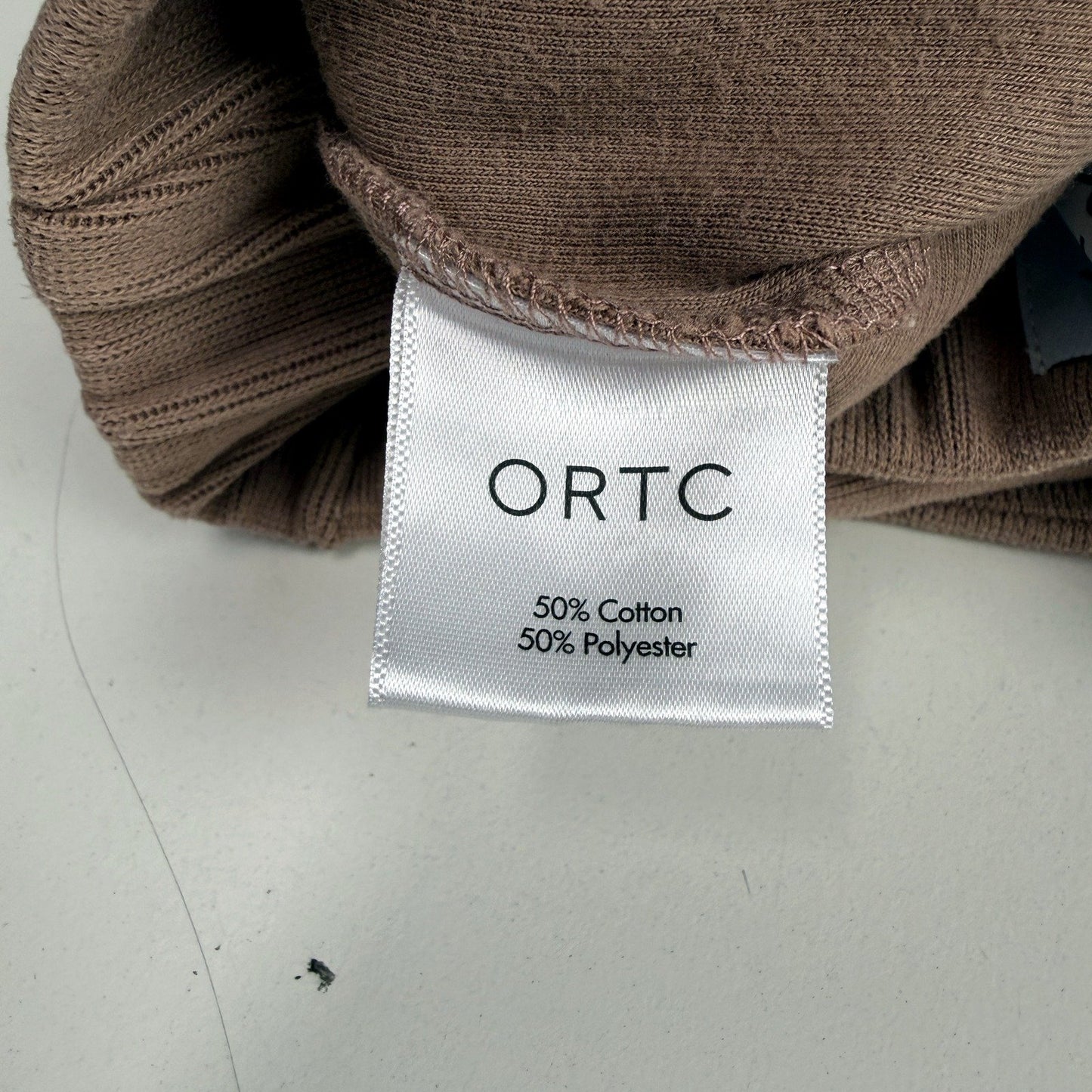 ORTC Womens Corduroy Shorts Pleated Elastic Waist Casual Comfortable Brown Size