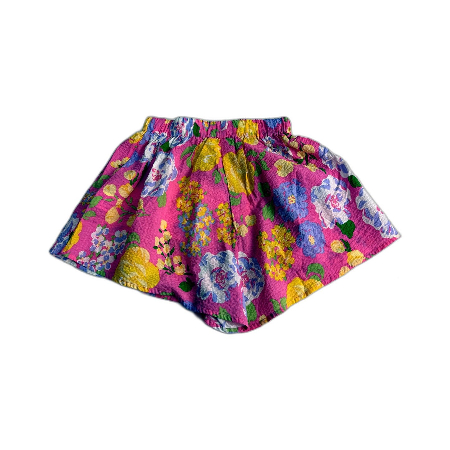 Sabo Womens Floral Sailor Shorts Elastic Waist Summer Casual Multi Color NEW