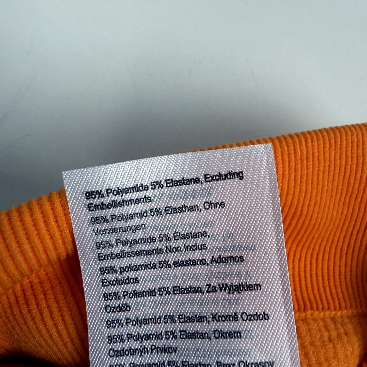 Cotton:on Womens Cycling Shorts Orange Lightweight Athletic Workout Size XS/S