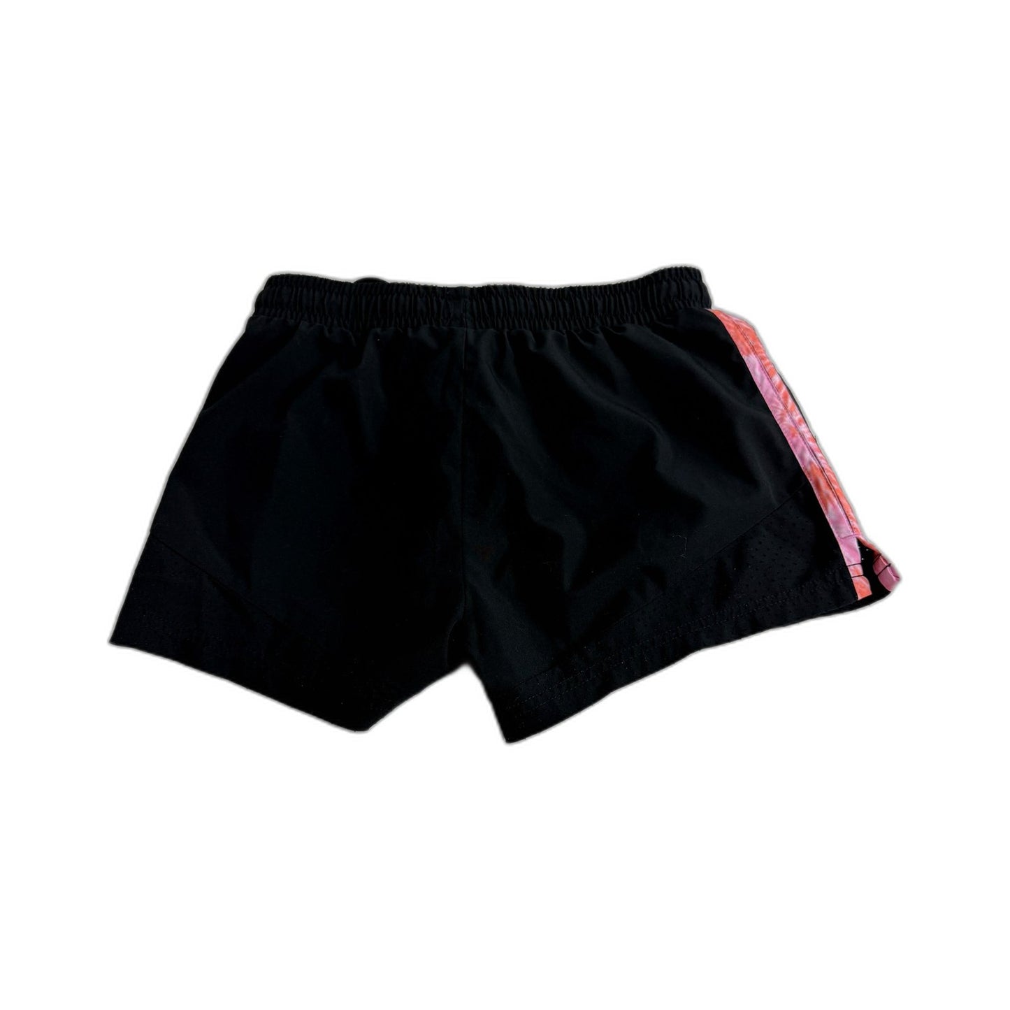 Fila Girls Black with Pink/Orange Tie-Dye Accents Athletic Shorts Size 9