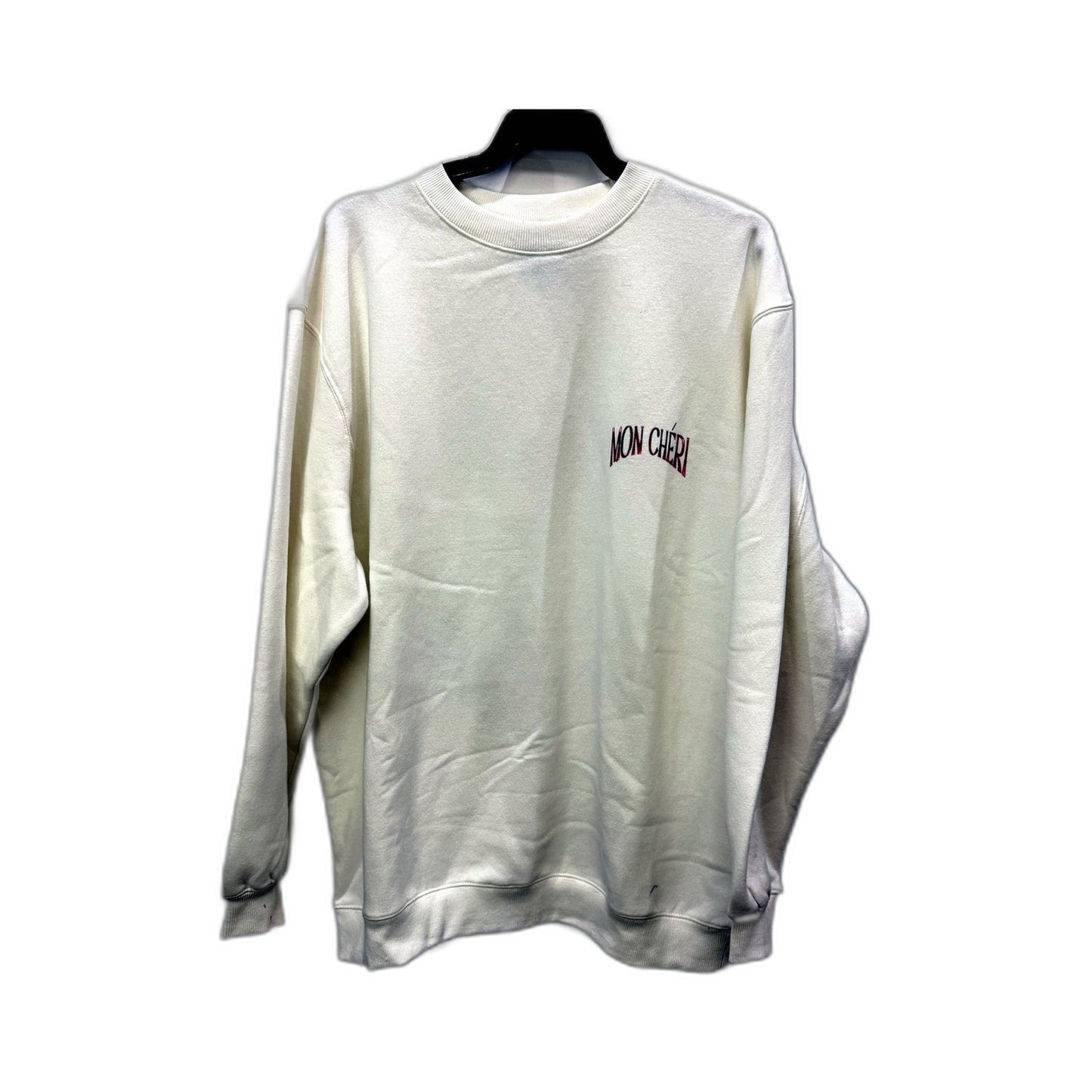 Alice in the Eve Womens Graphic Cherry Print Pullover Sweatshirt White Size NEW