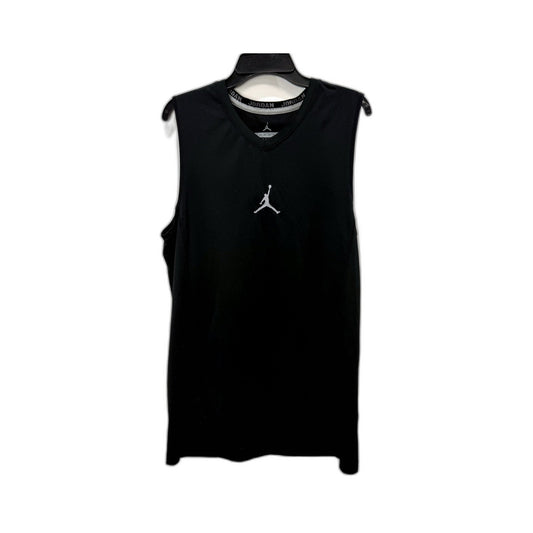 Nike Mens Sleeveless Basketball Tank Top in Black for Active Sports Size S