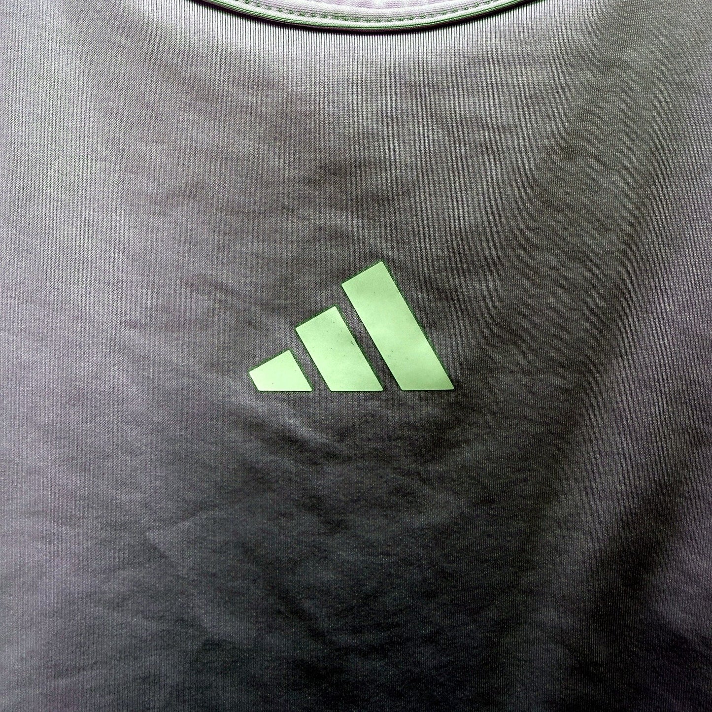 adidas Womens Purple Slim Fit Athletic Workout Gym Size L