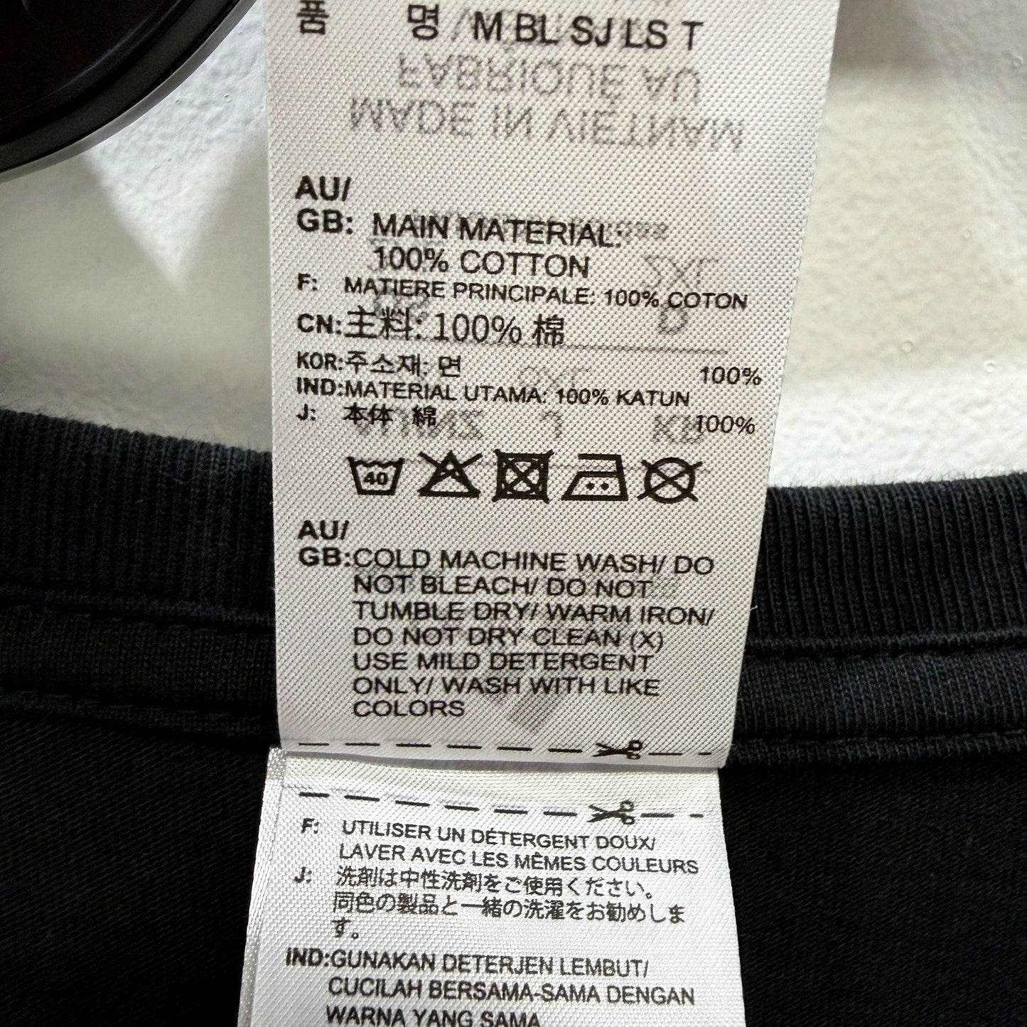 adidas Mens Comfortable Cotton Pullover Sweatshirt in Black 2XL NEW